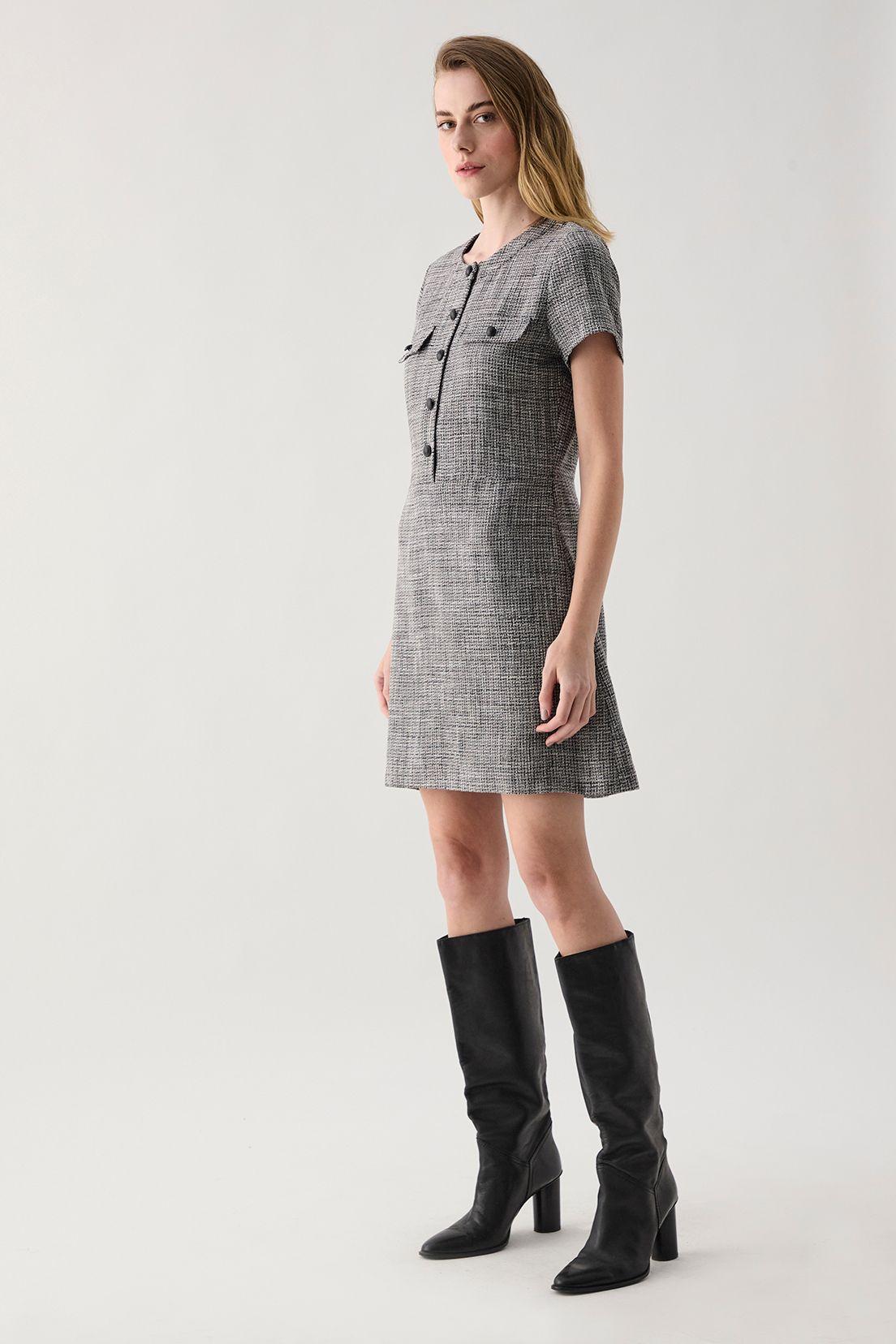 Vestido Liso Negro 13007125054102-3