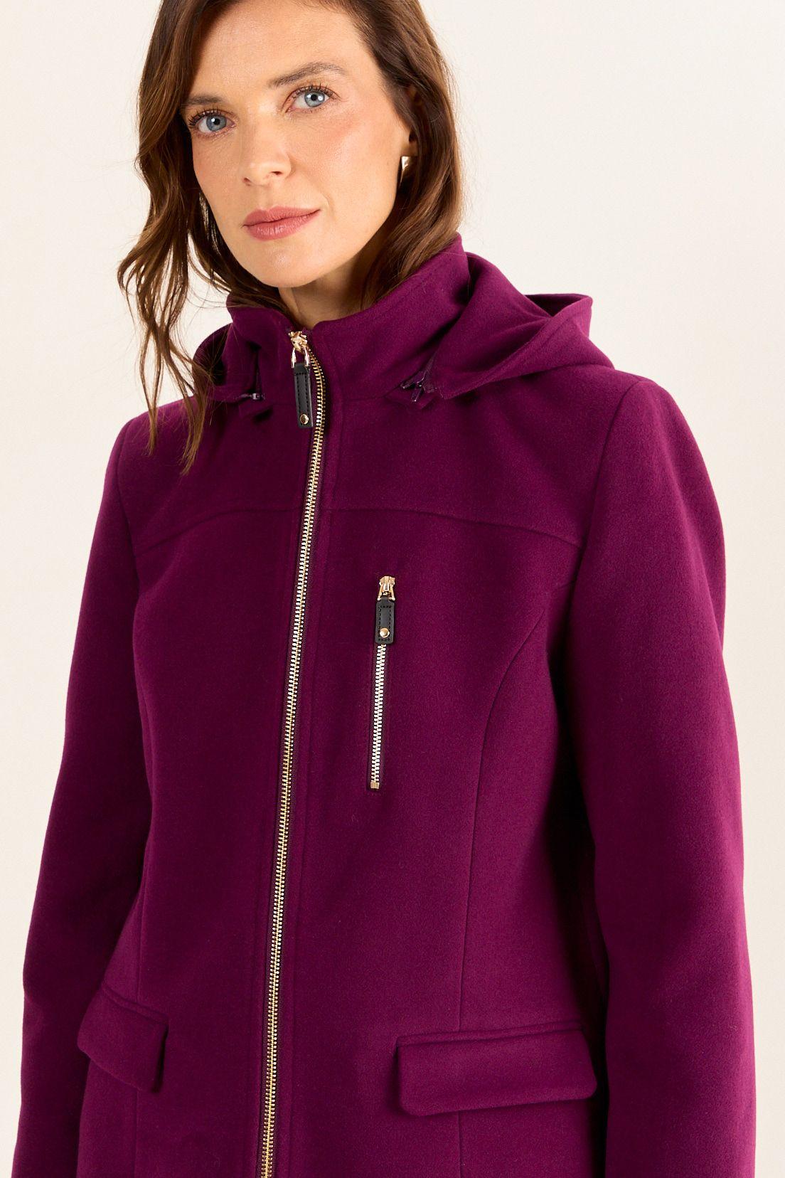 Chaqueton Tipo Montgomery Morado Ma Griffe 17202126050121-2