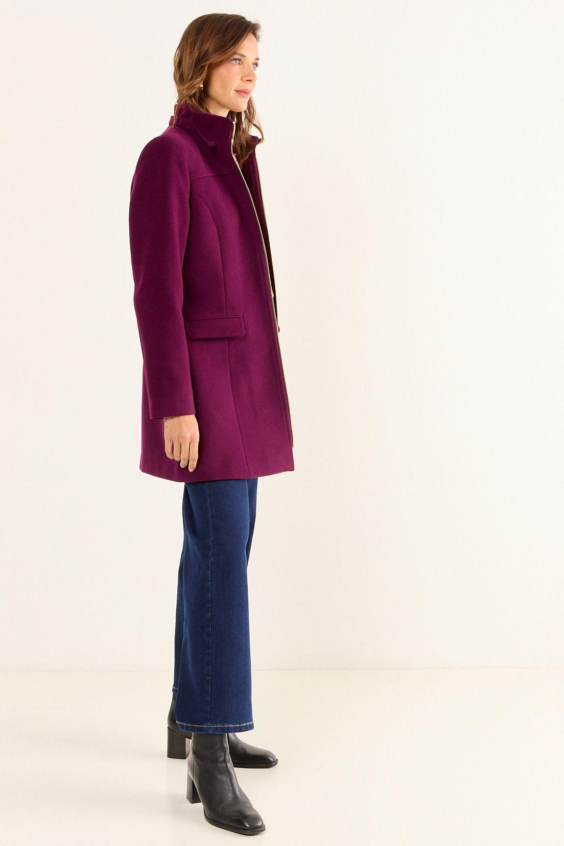 Chaqueton Tipo Montgomery Morado Ma Griffe 17202126050121-4