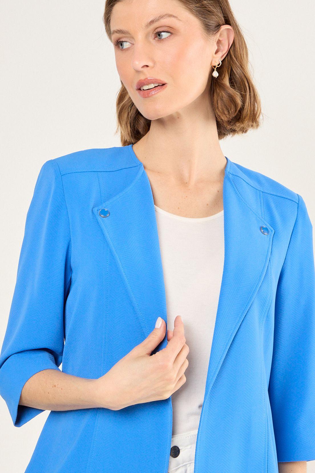 Blazer Liso Azul Ma Griffe 16002225006134-1