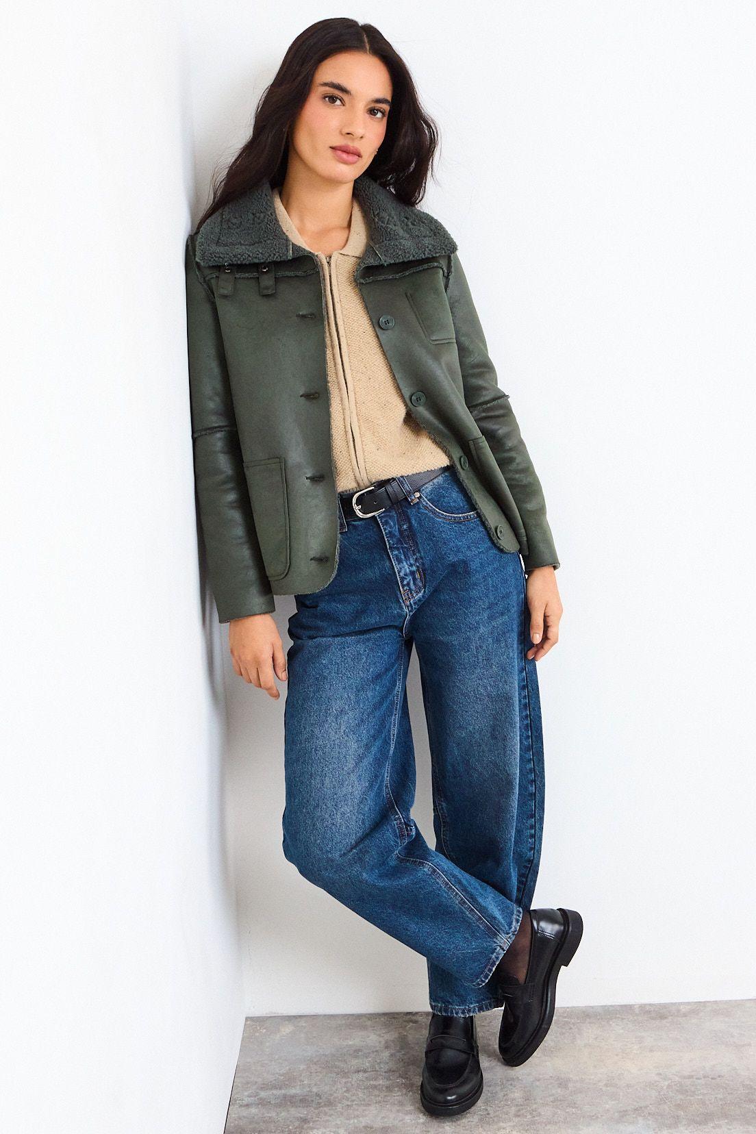 Chaqueta Lisa Verde iO 17520126008217-4