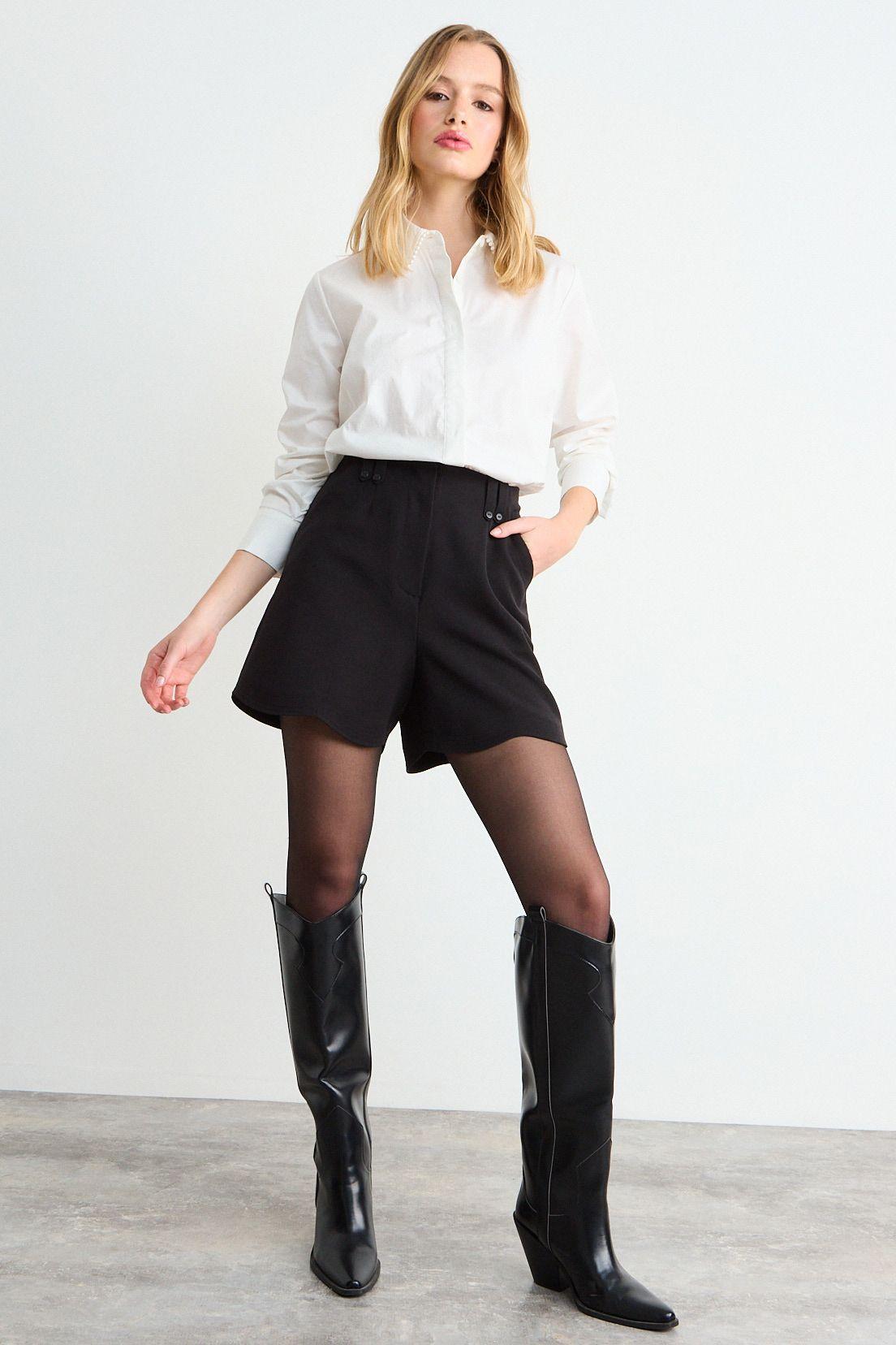 Short Liso Negro iO 11220126003102-0