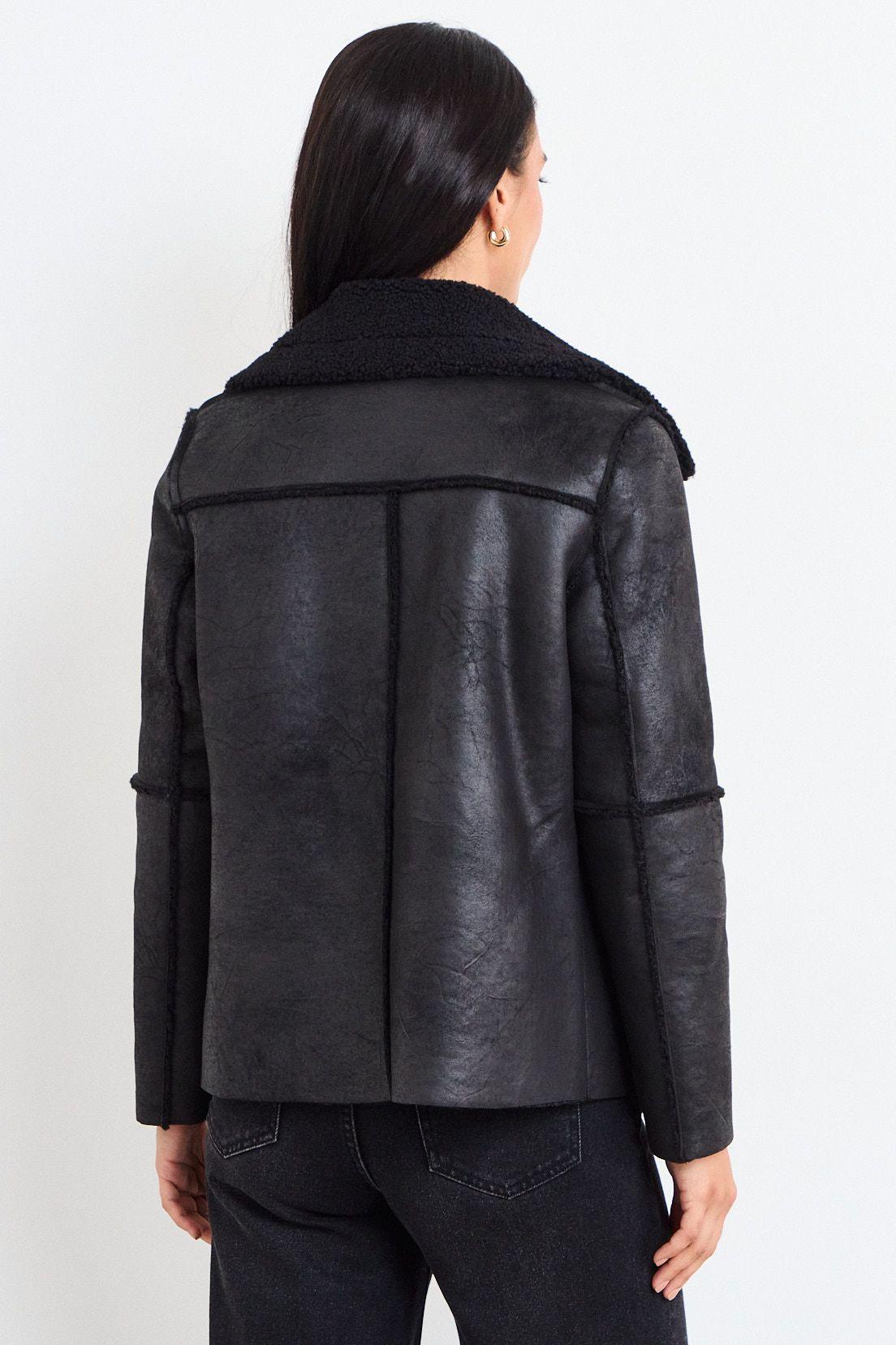 Chaqueta Lisa Negro iO 17520126008102-2