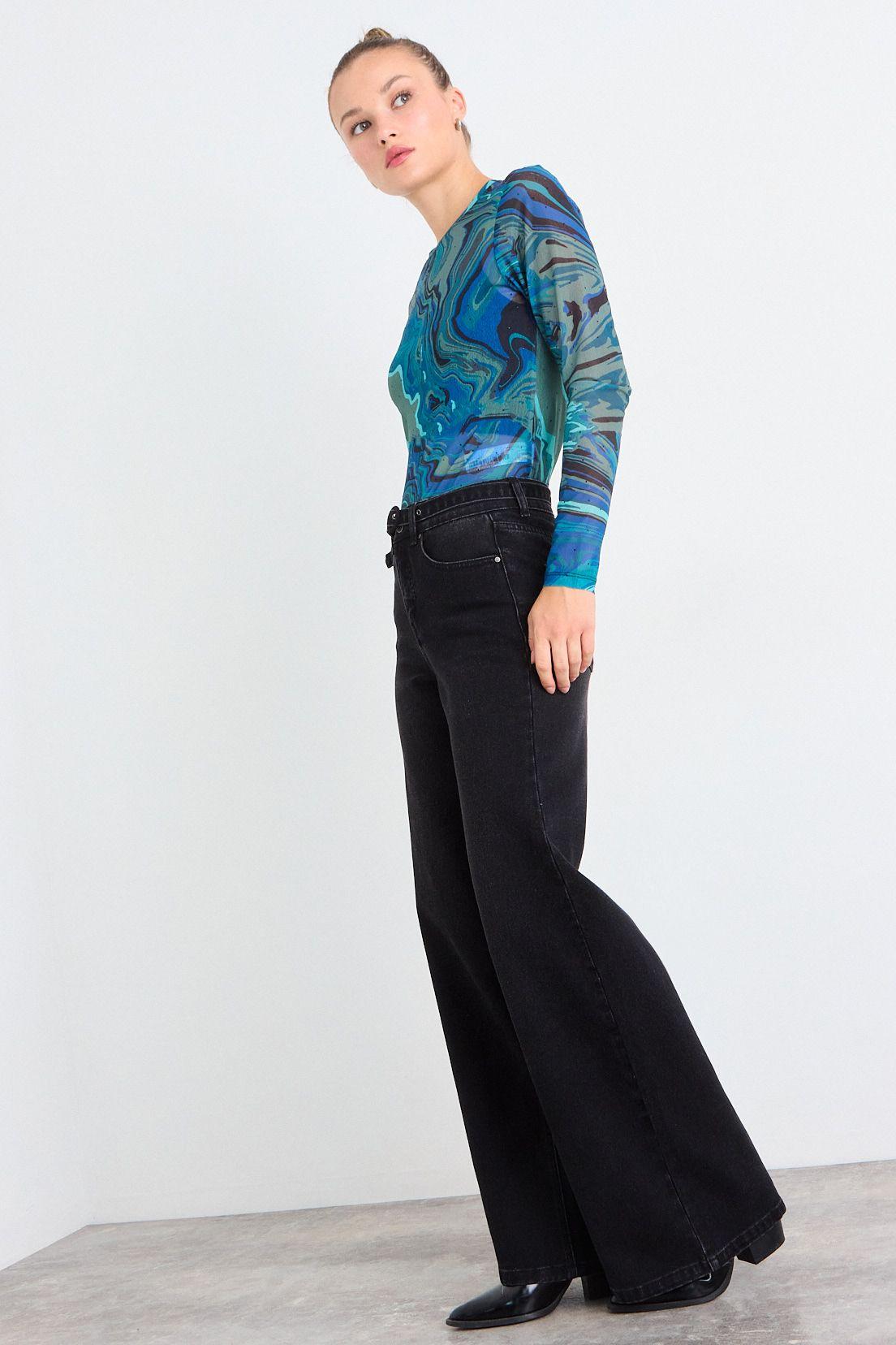 Polera Fantasia Verde Oliva iO 14320126007107-4