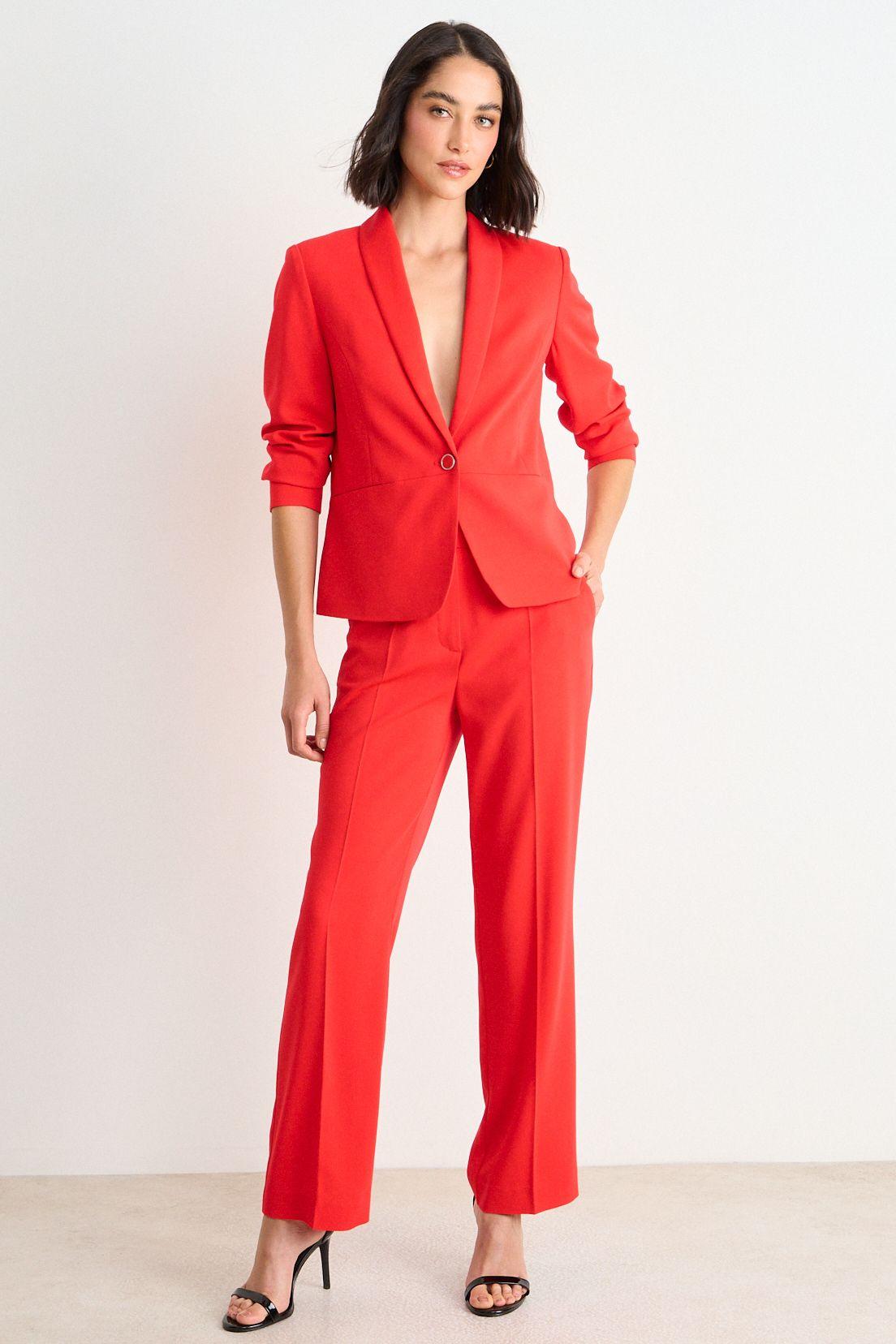 Blazer Manga Larga Rojo Ash 16007126090103-3