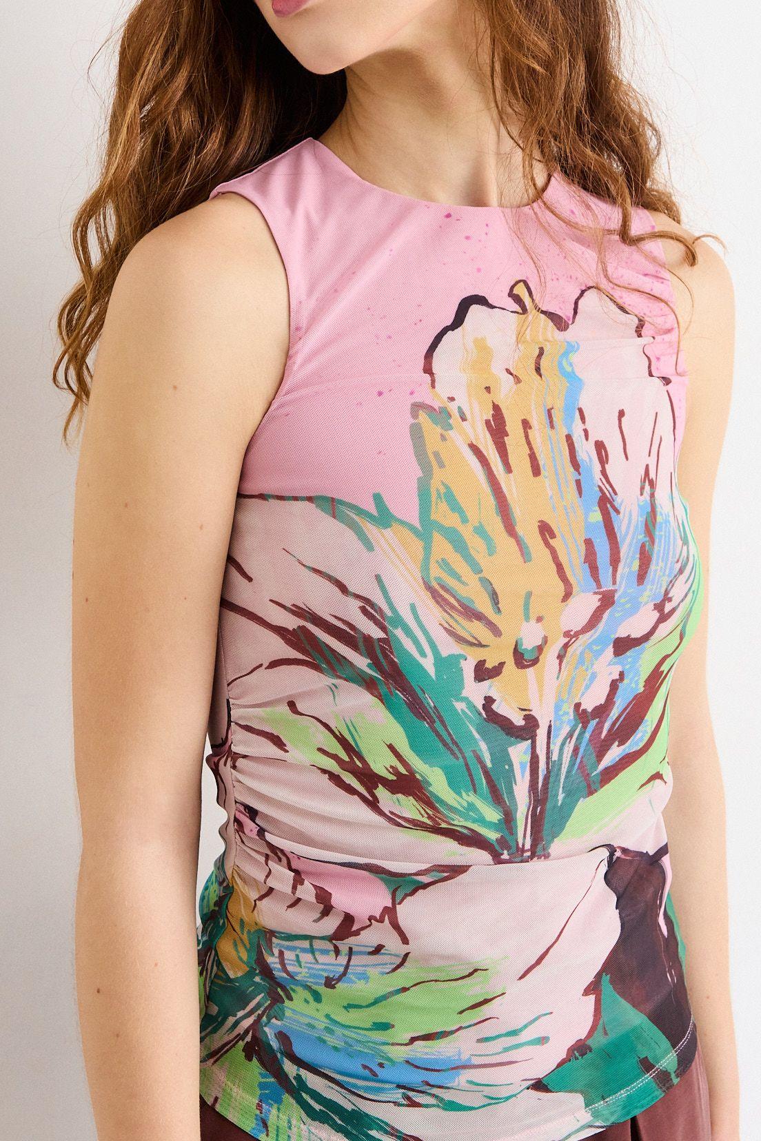 Polera Sin Mangas Rosa iO 14320226005106-1