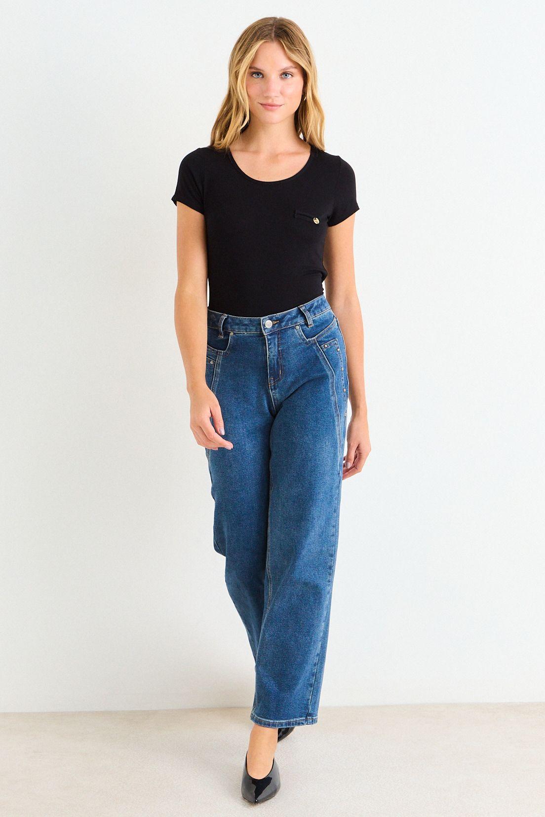 Polera Lisa Negro Ash 14204225093102-3