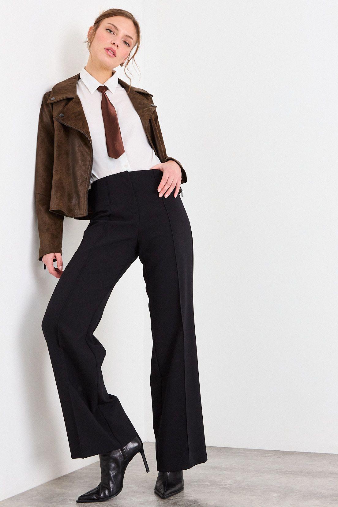 Pantalon Liso Negro iO 11020226003102-0