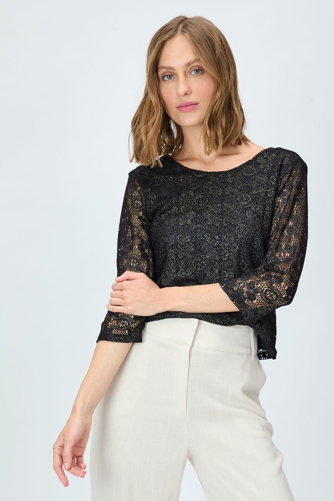 Polera Lisa Negro iO 14220224063102-0