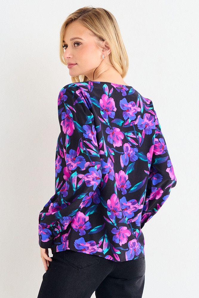 Blusa Estampada Negra Ash 14107126057217-2