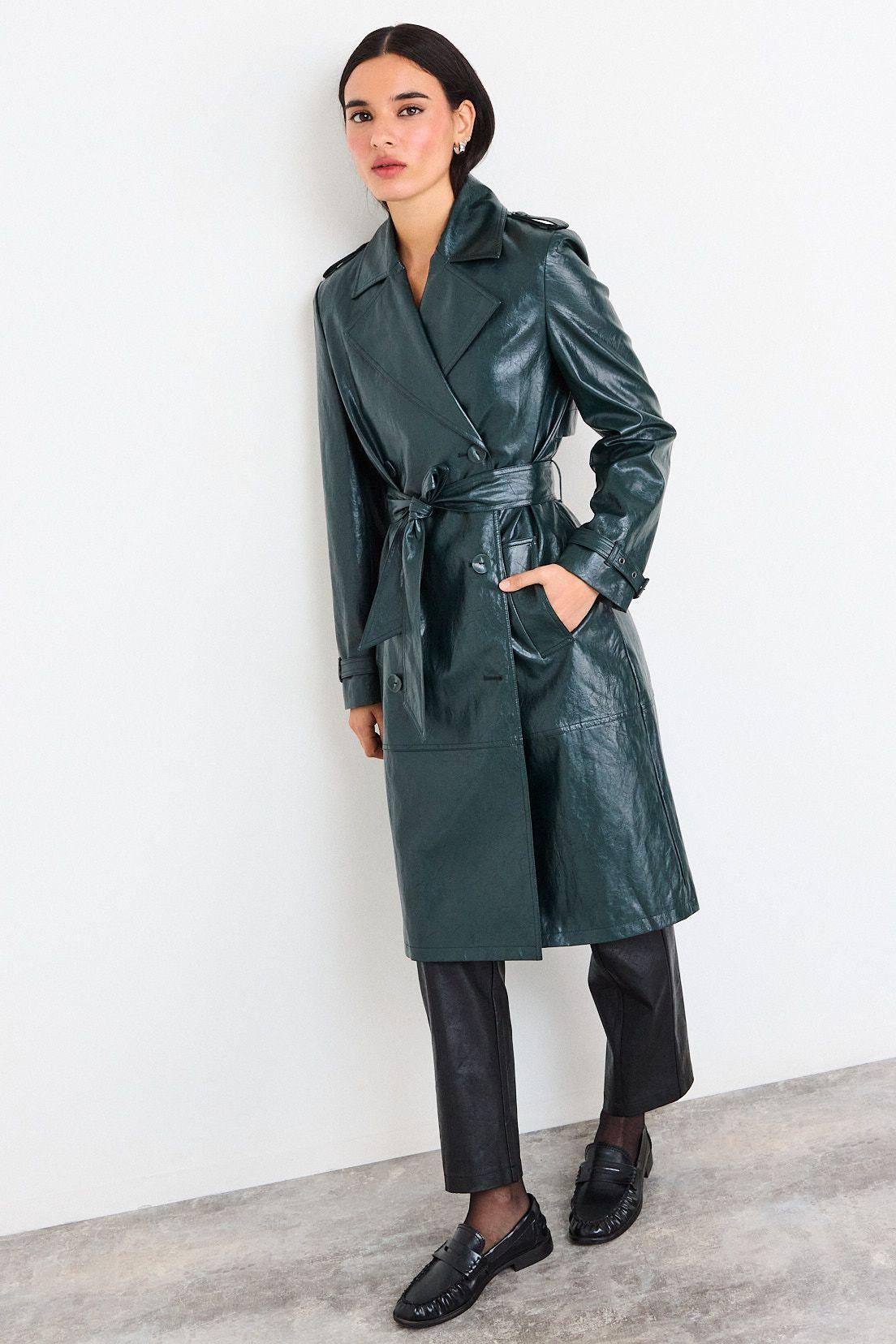 Trench Liso Verde iO 17420226001107-4