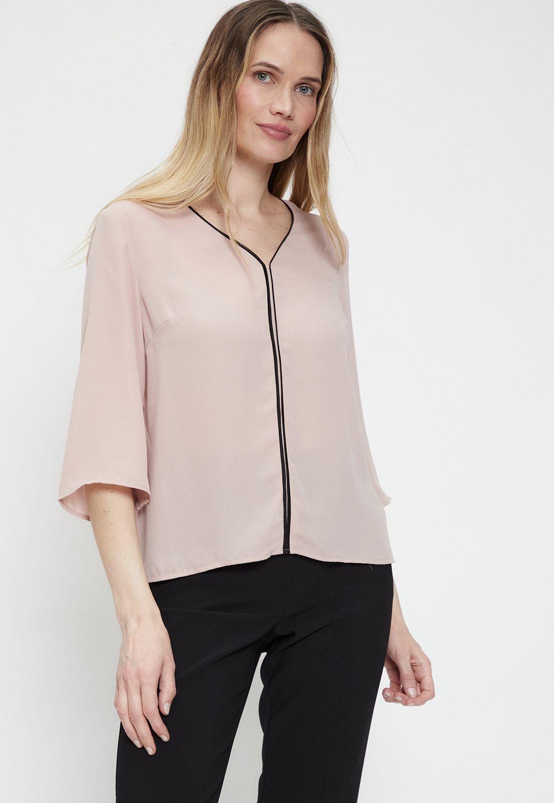 Blusa Lisa Rosado Ma Griffe 14002224056123-1