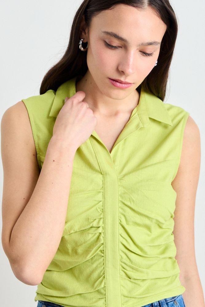 Blusa Lisa Verde iO 14020225016217-1