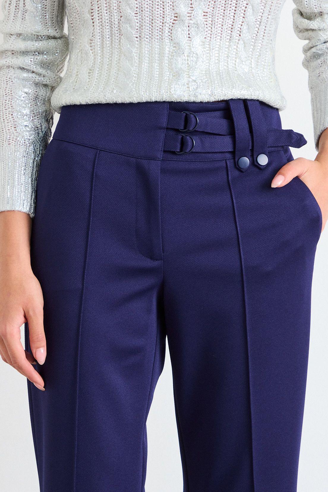 Pantalon Liso Azul iO 11020126009104-2