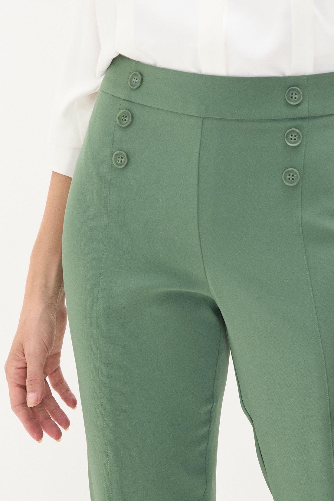 Pantalon Liso Verde Oliva 11004125011107-2
