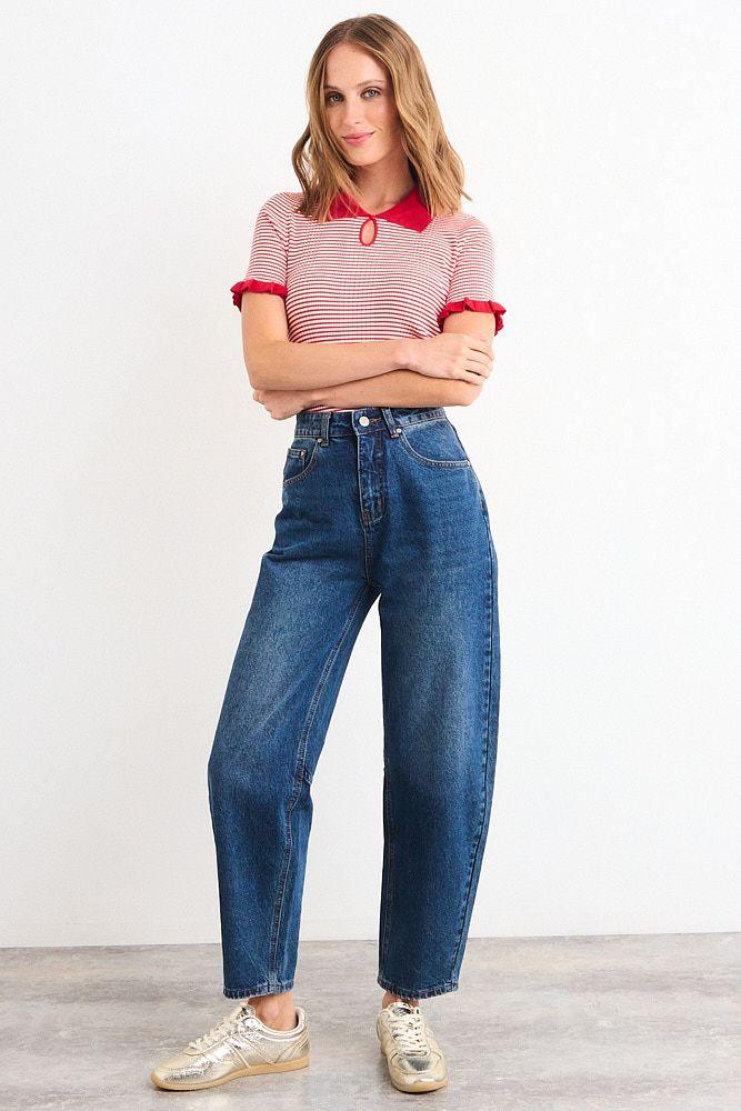 Polera Manga Corta Rojo iO 18720126001103-3