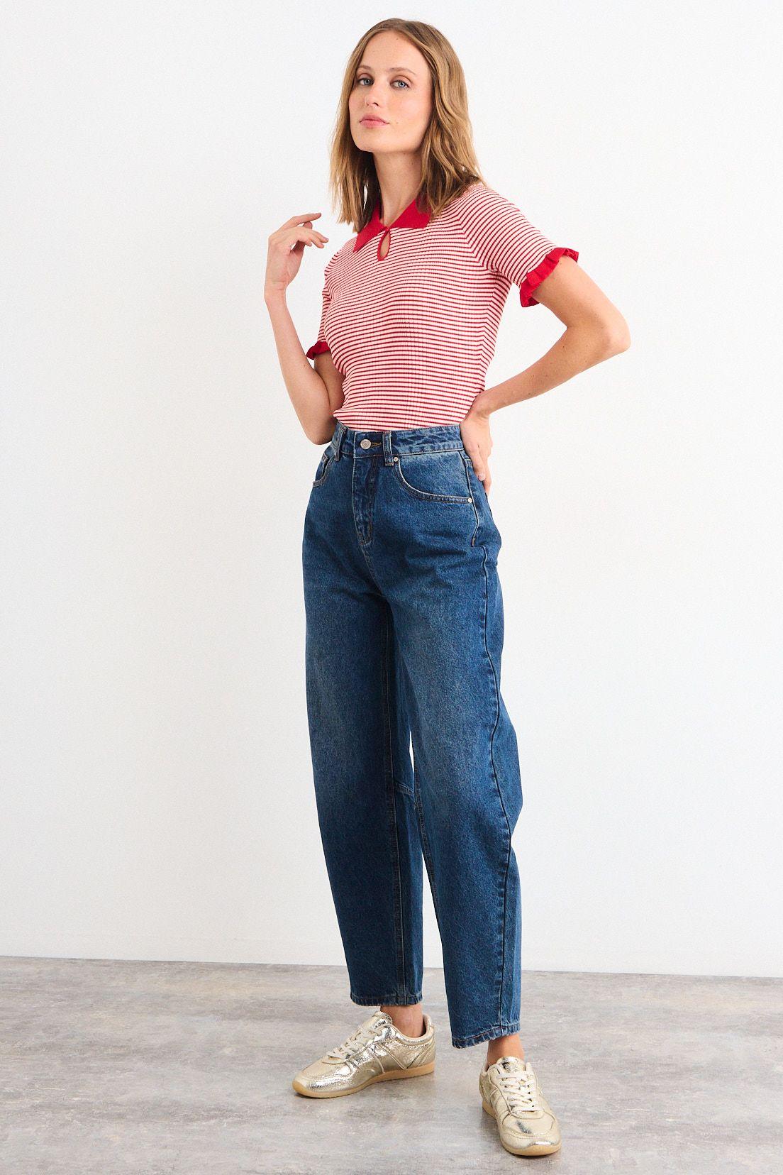 Polera Manga Corta Rojo iO 18720126001103-4