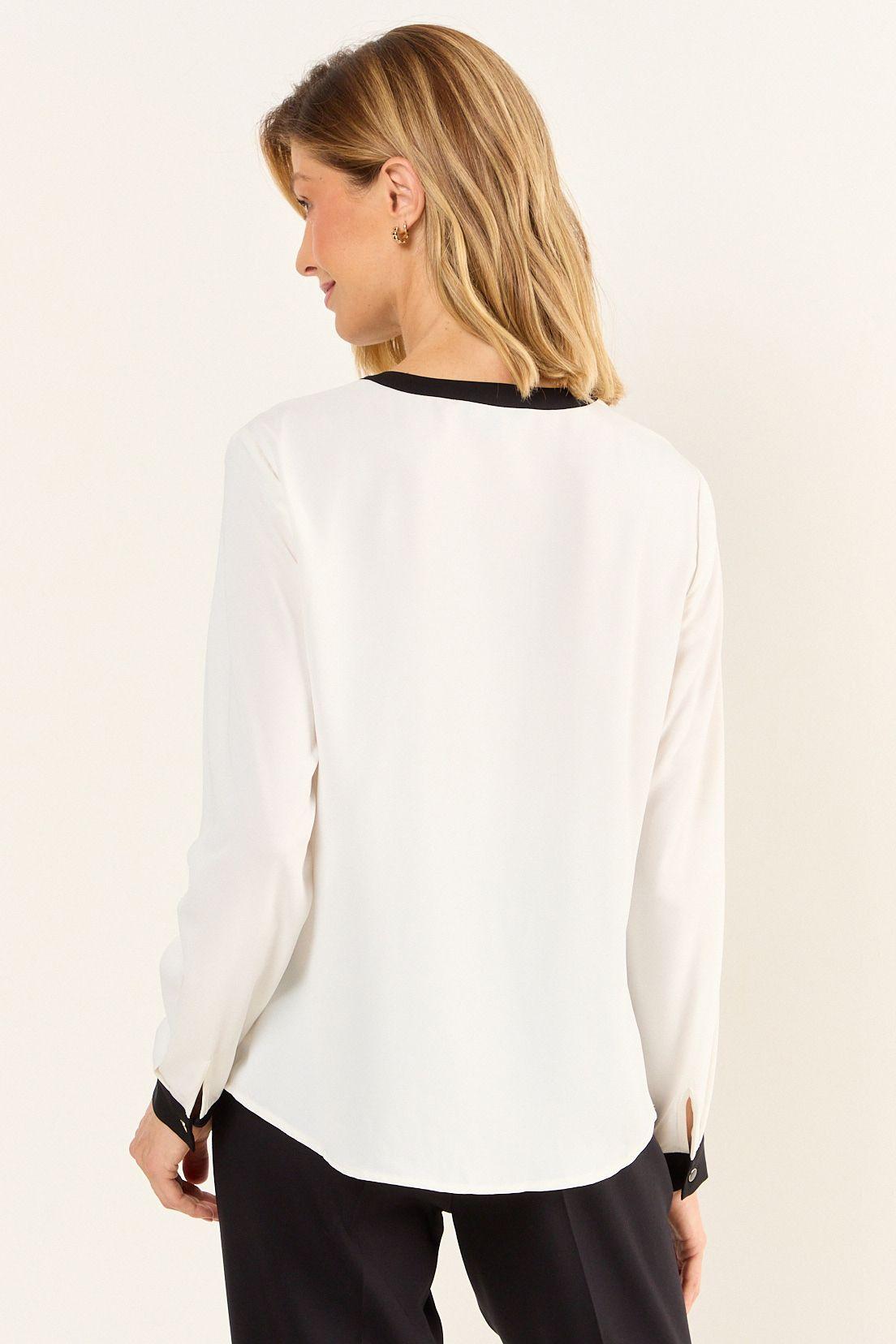 Blusa Lisa Crudo Ma Griffe 14002126065105-2