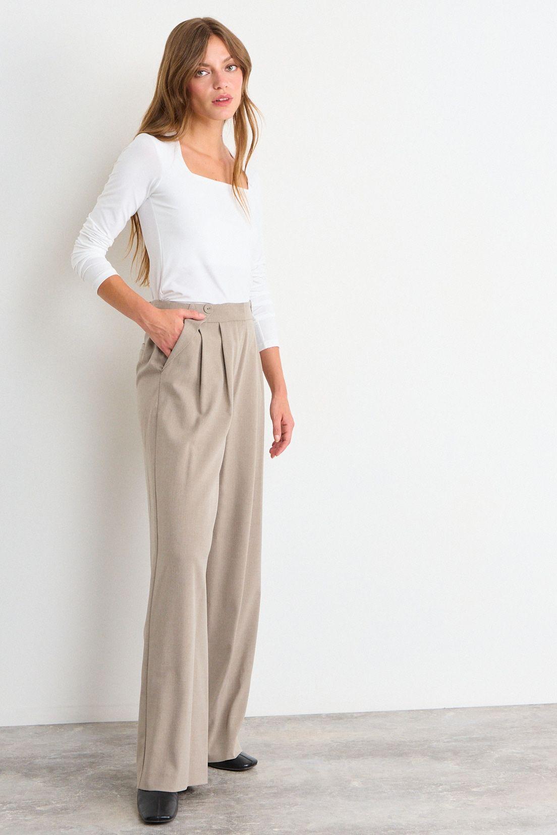 Pantalon Liso Avellana iO 11020126007126-4