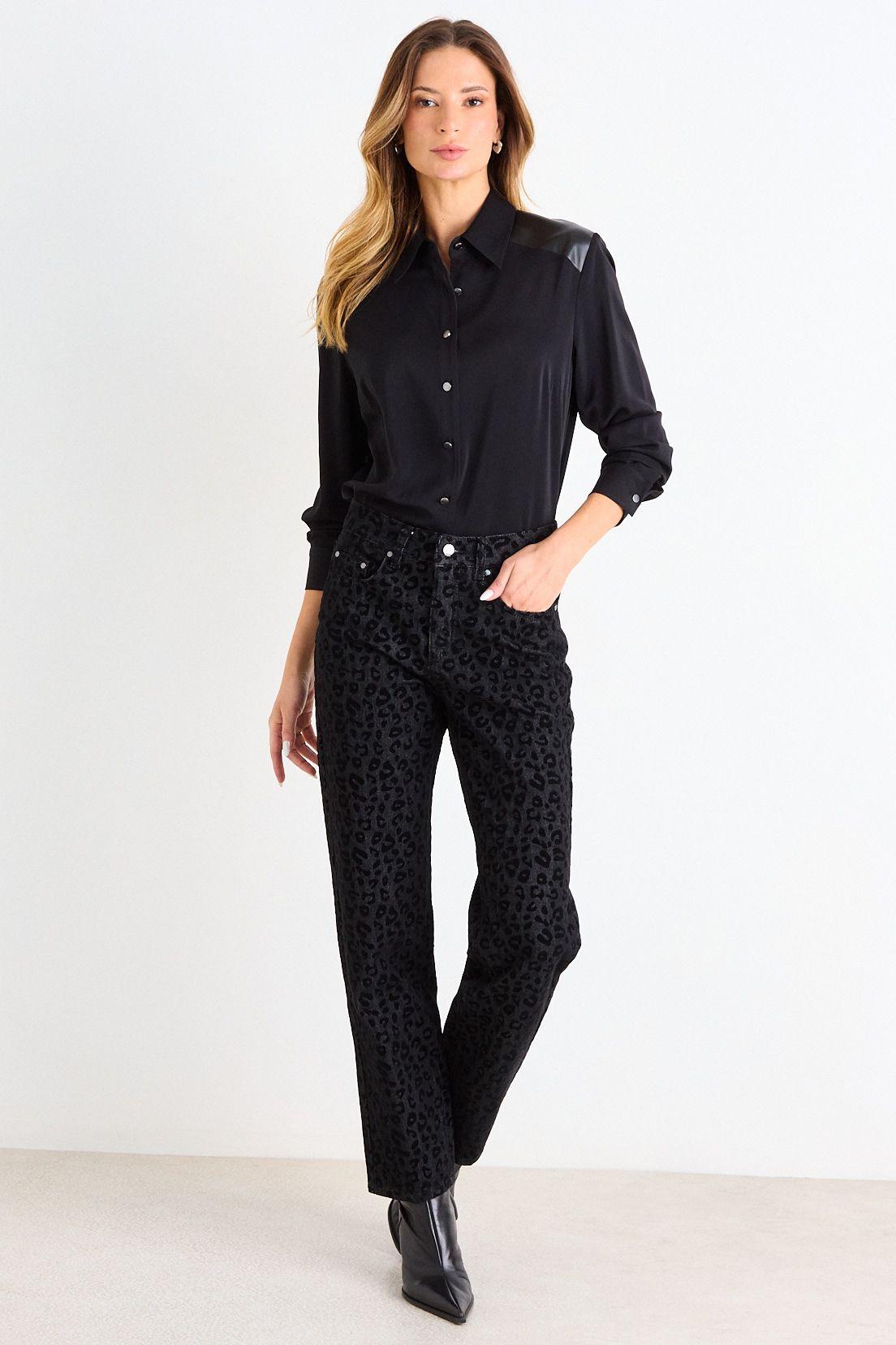 Blusa Lisa Negro Ash 14007126061102-3