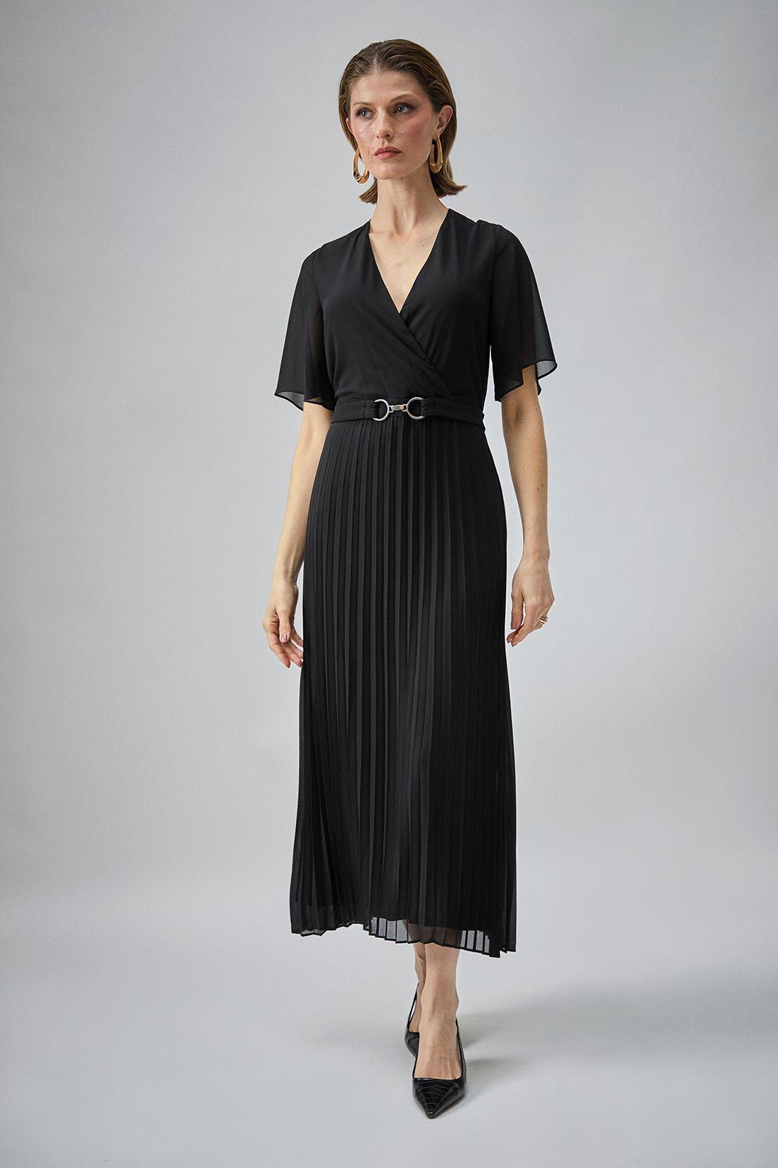 Vestido Coctail Largo Negro Ma Griffe 13002224100102-0