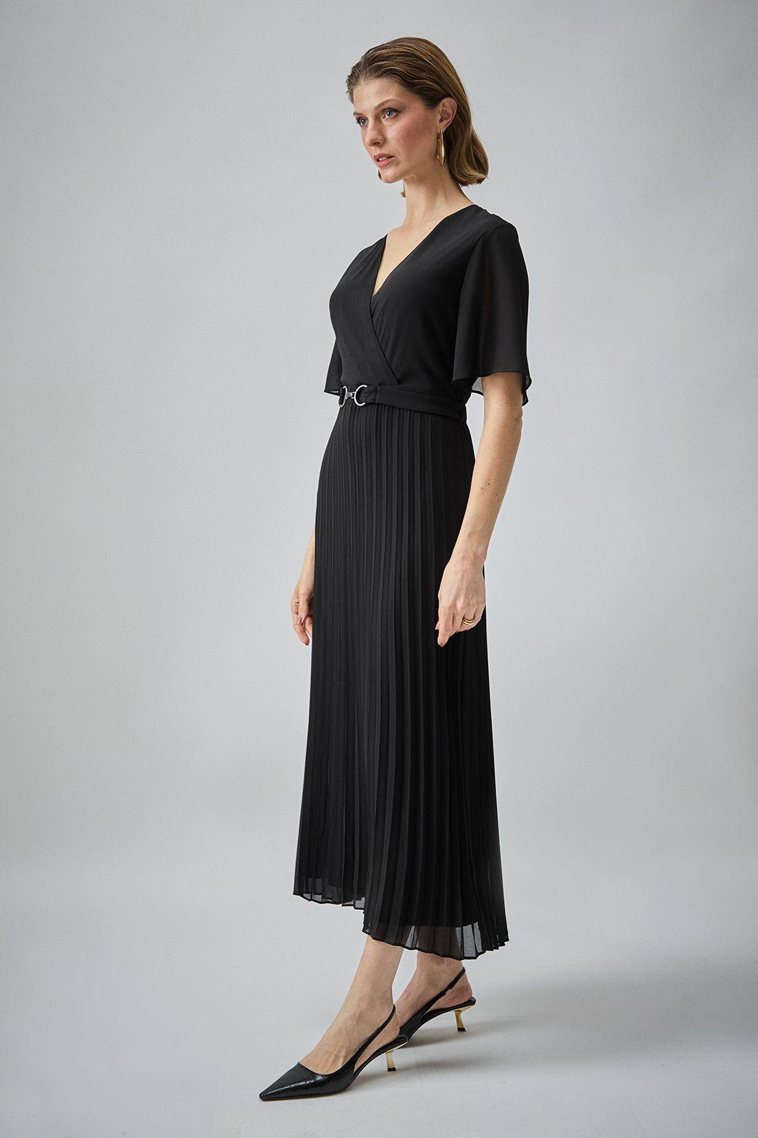 Vestido Coctail Largo Negro Ma Griffe 13002224100102-2