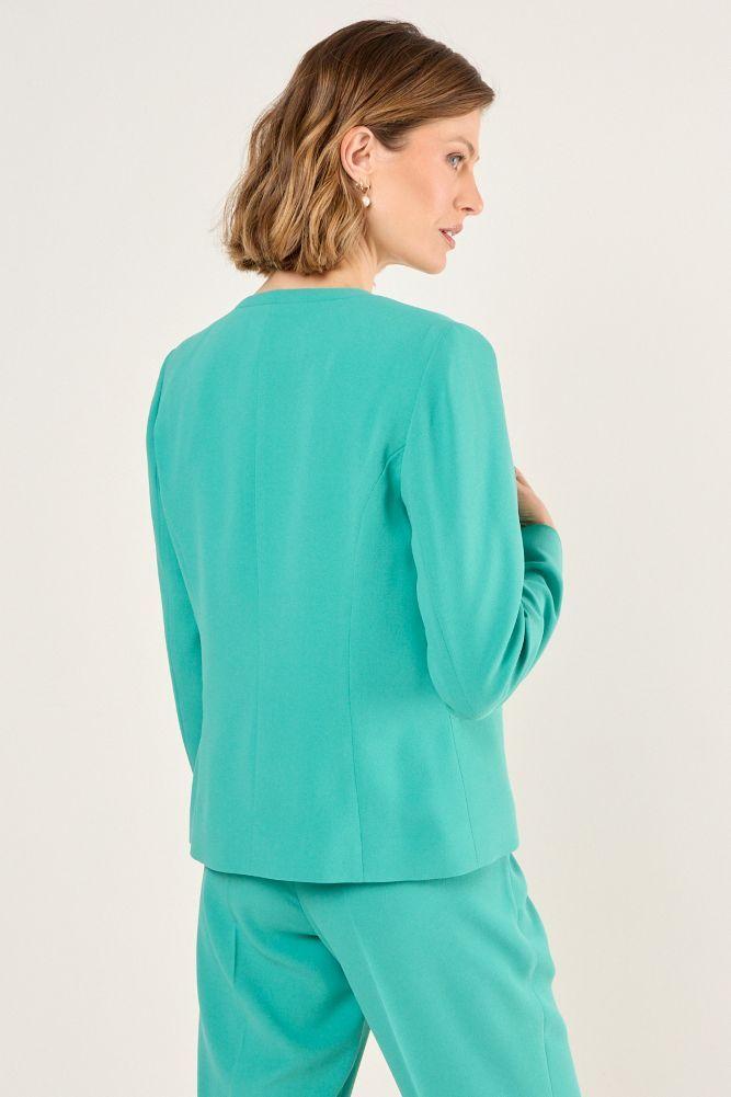 Blazer Sin Solapa Verde Ma Griffe 16002225059217-2