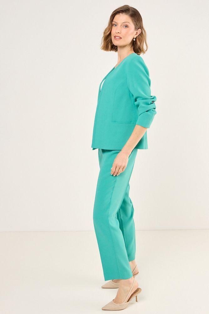 Blazer Sin Solapa Verde Ma Griffe 16002225059217-4