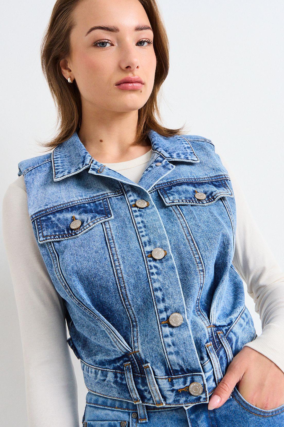 Chaqueta Mezclilla Azul iO 17820126004104-0