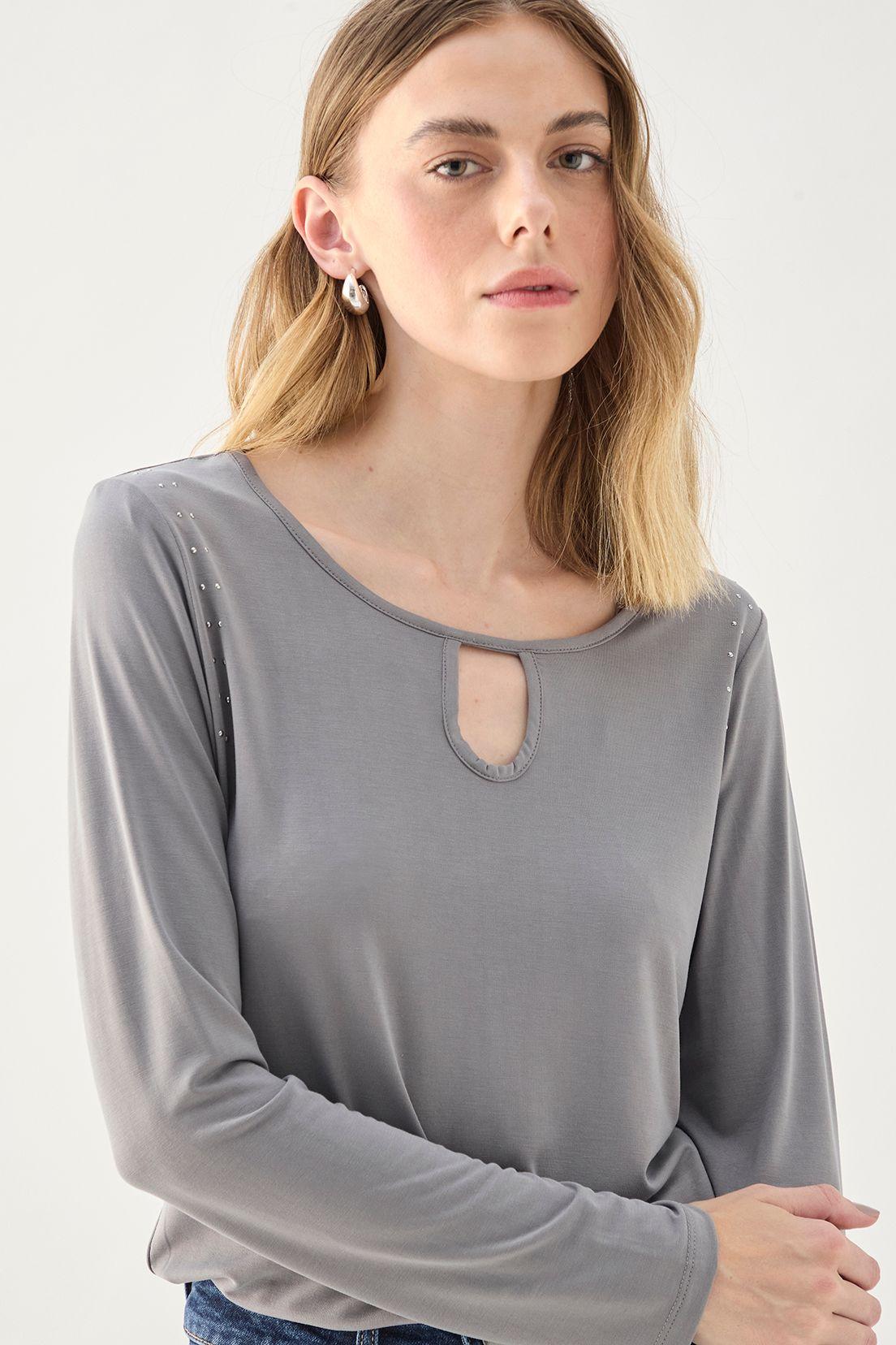 Polera Lisa Gris 14204125004113-1