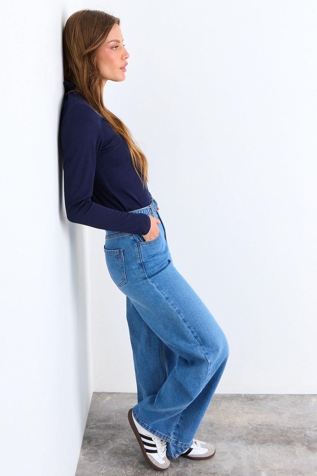 Polera Lisa Azul iO 14220126007104-4