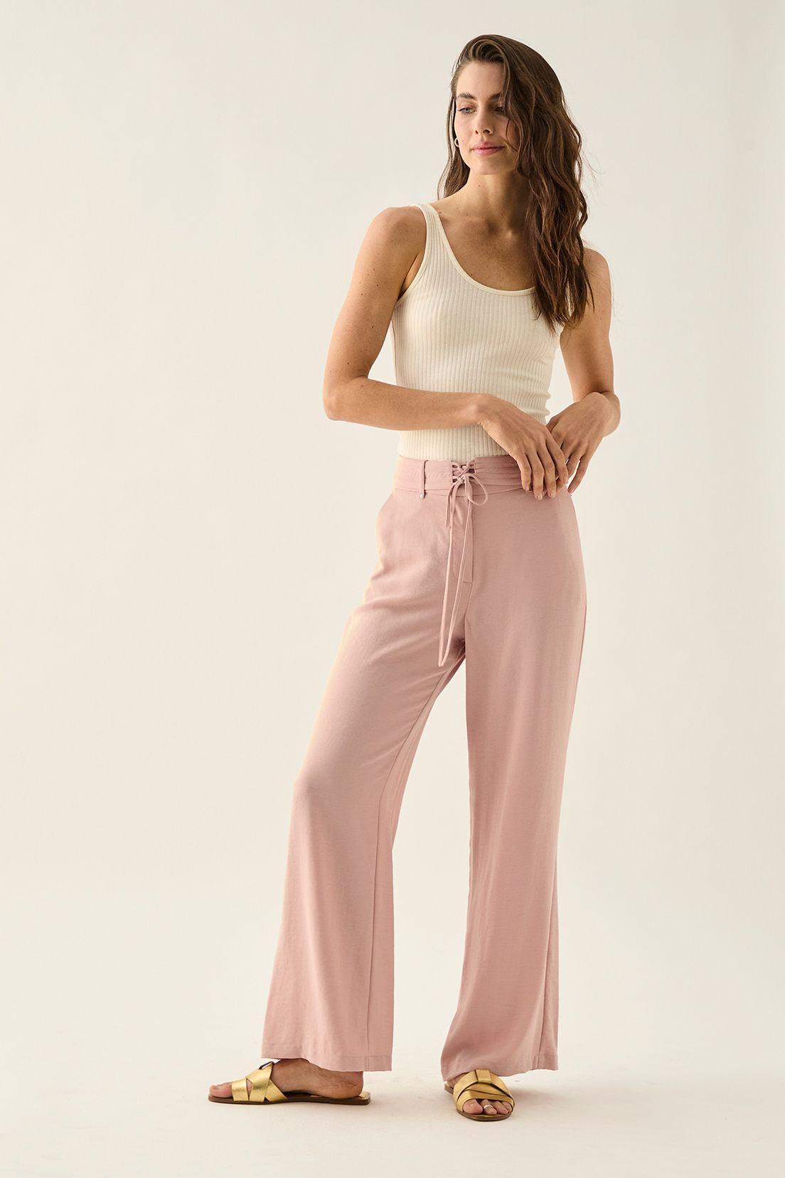 Pantalon Liso Rosa Ash 11004224027123-0