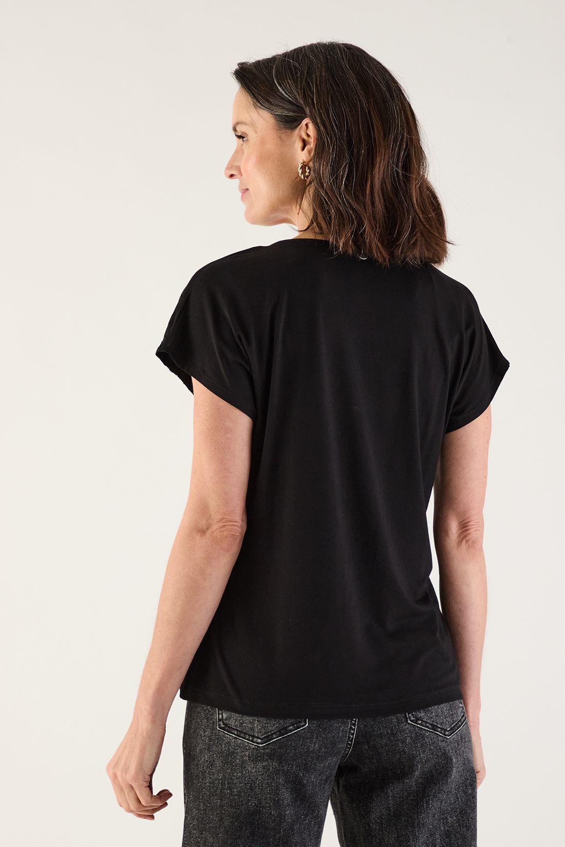 Polera Estampada Negro 14602125051102-2