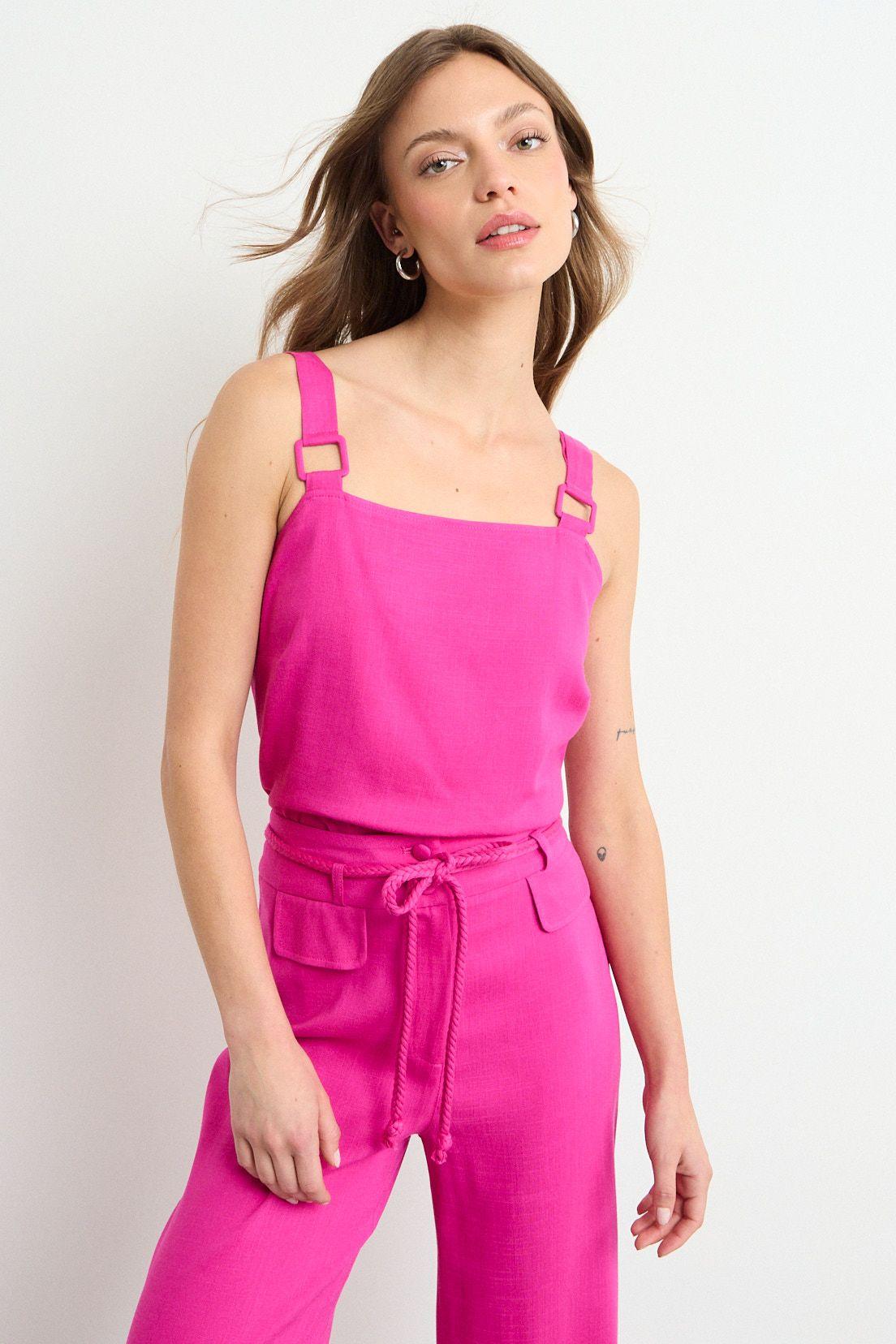 Blusa Lisa Fucsia iO 14004225024116-1