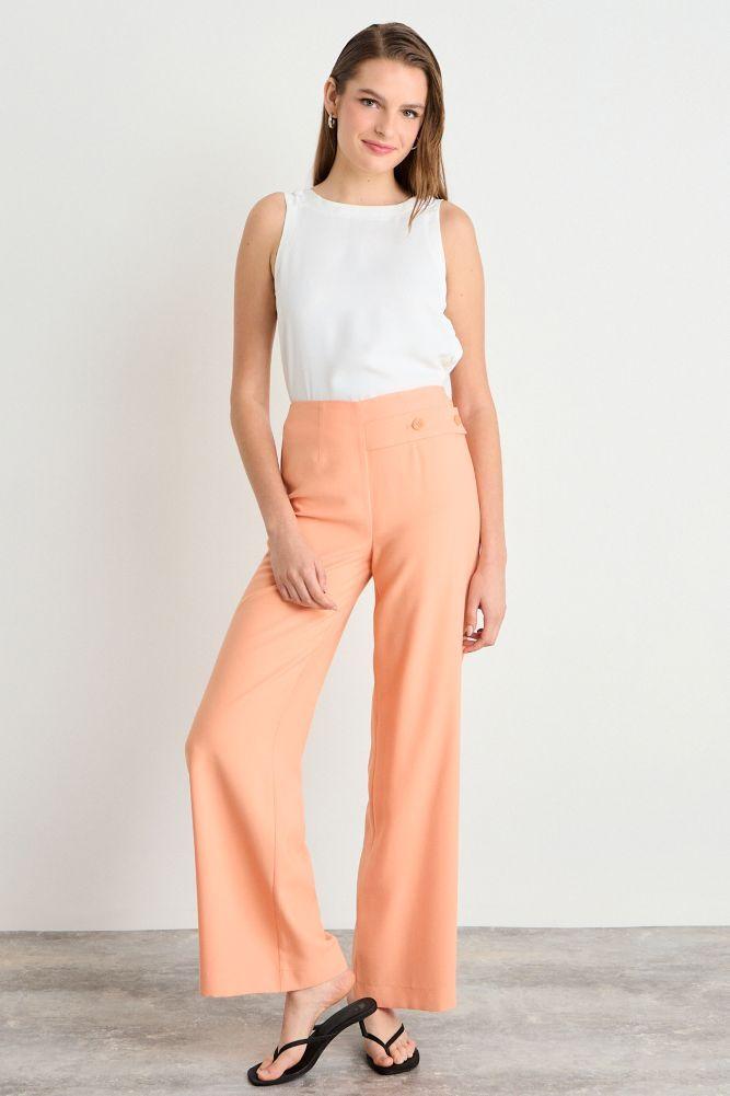Pantalon Liso Naranjo iO 11020225061114-0