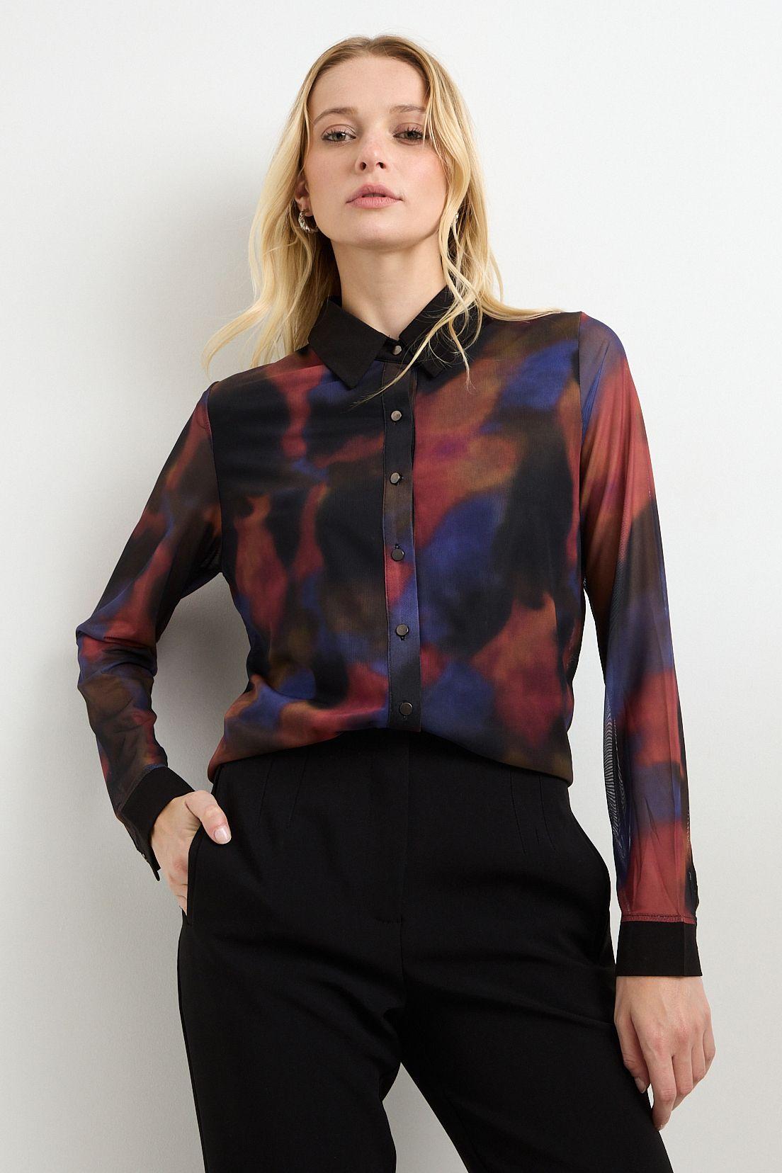 Blusa Fantasia Manga Larga 14307125055121-0