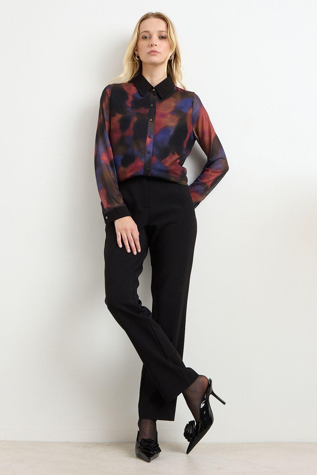 Blusa Fantasia Manga Larga 14307125055121-4