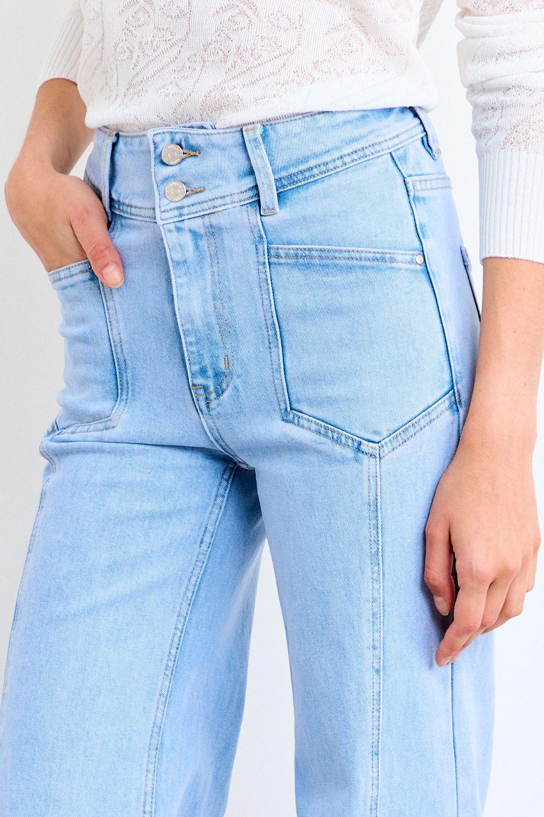 Jeans Liso Celeste iO 11320126005110-2