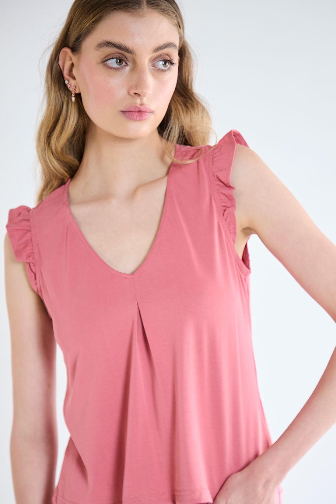 Polera Lisa fucsia iO 14220125050116-1