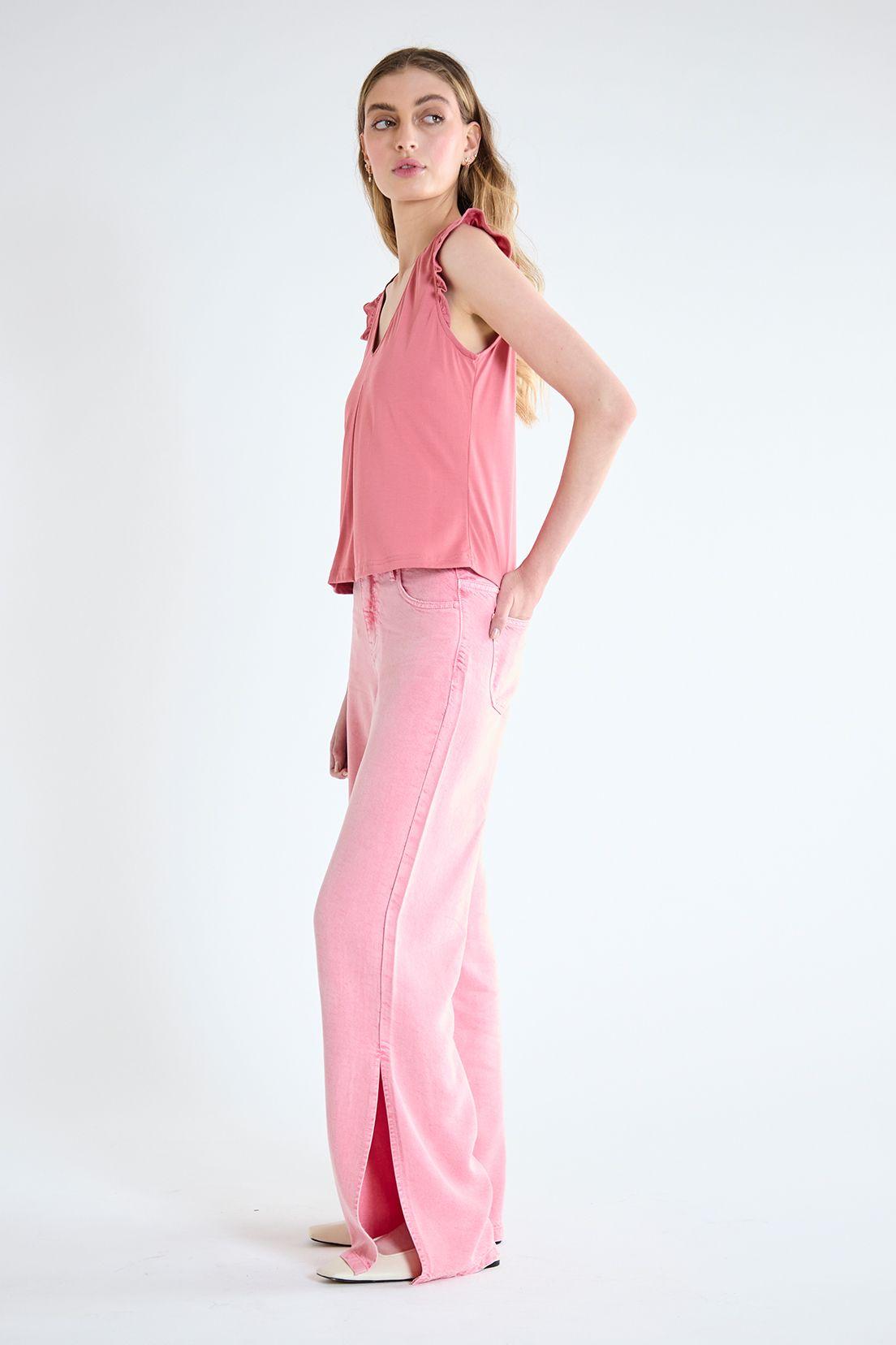 Polera Lisa fucsia iO 14220125050116-2