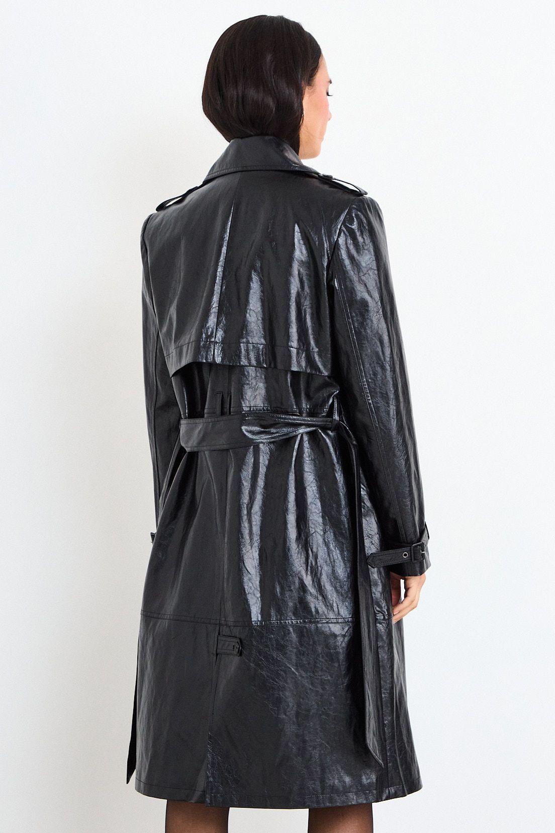 Trench Liso Negro iO 17420226001102-3