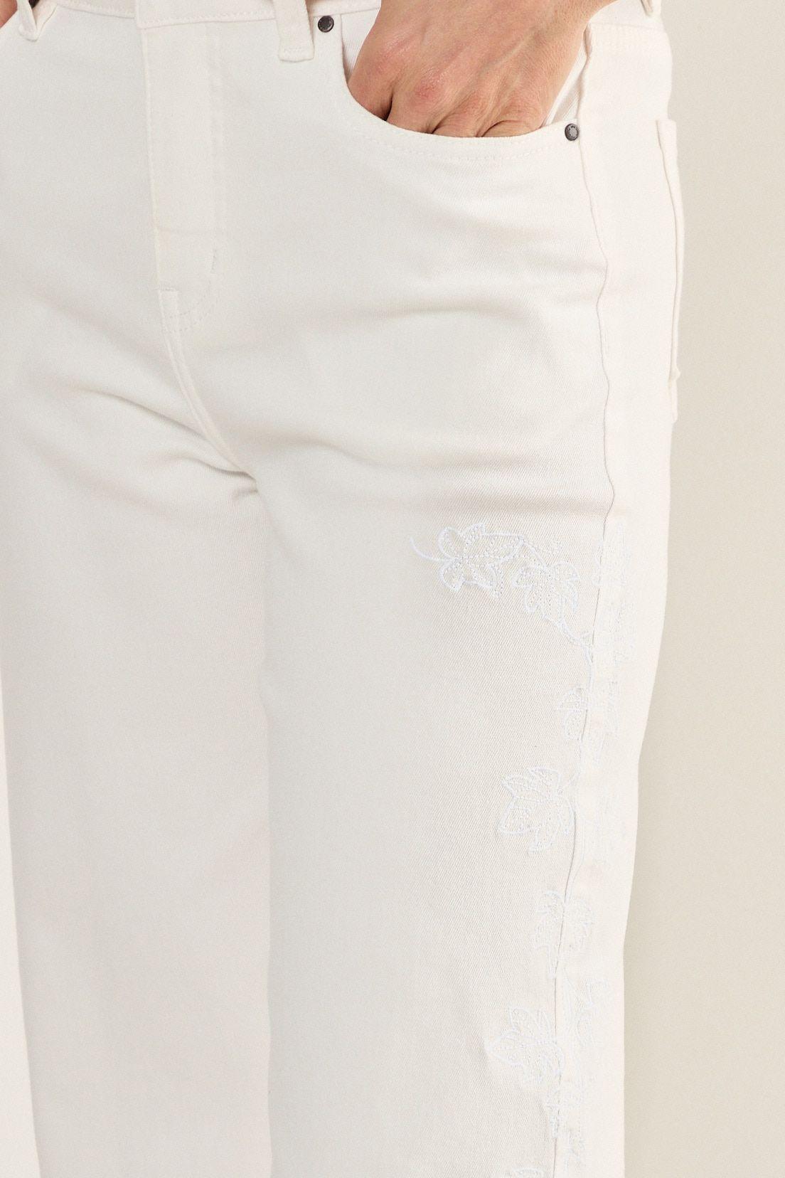 Jeans Flare Blanco Ma Griffe 11302126002101-2