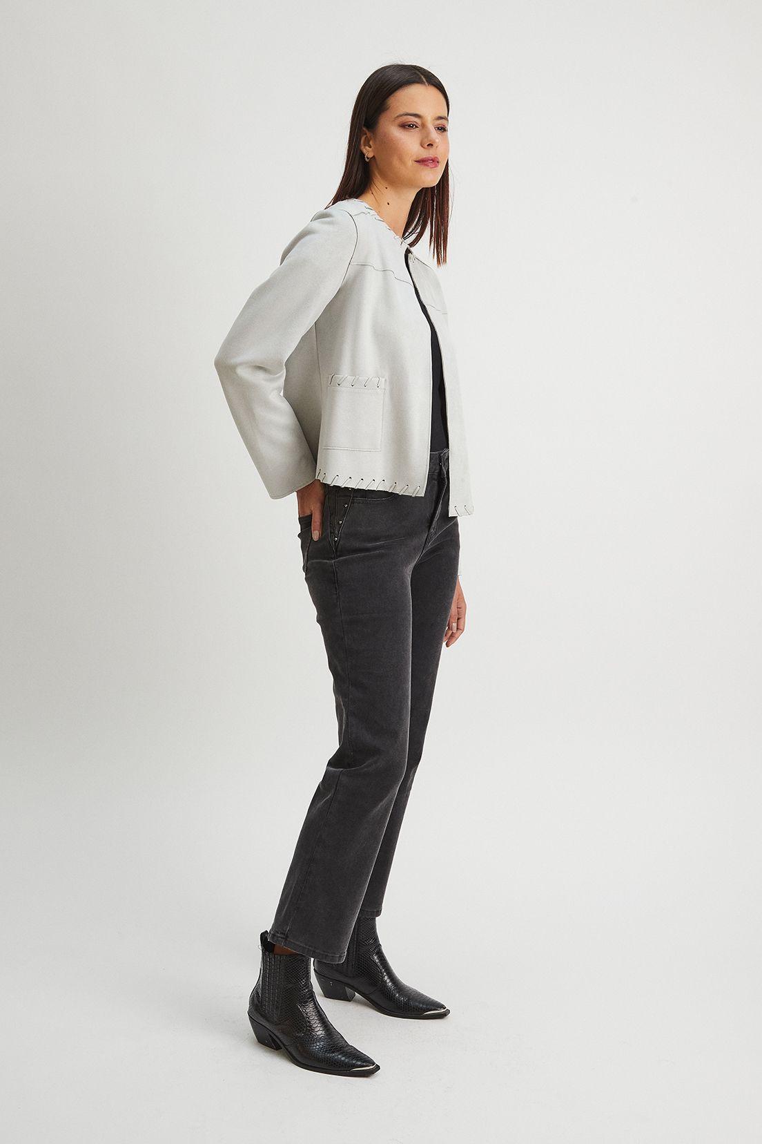 Casaca Lisa Gris Ash 17507224052113-3