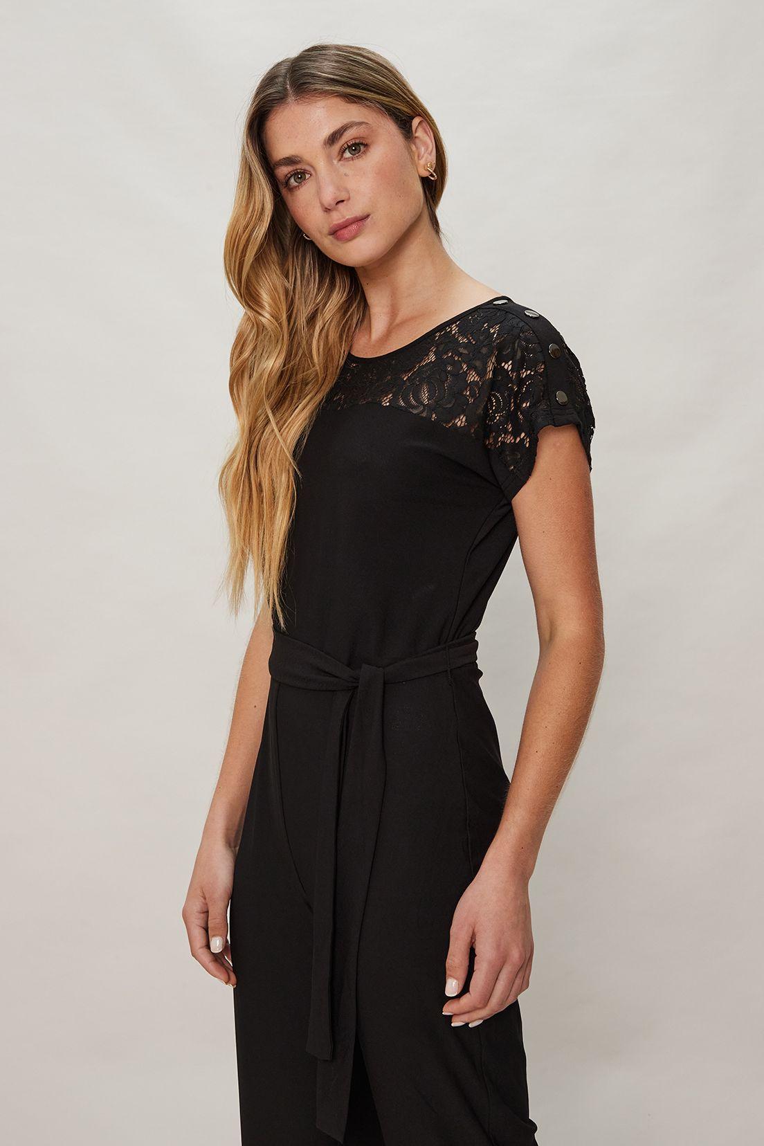 Enterito Con Encaje Negro Ash 13207124050102-3