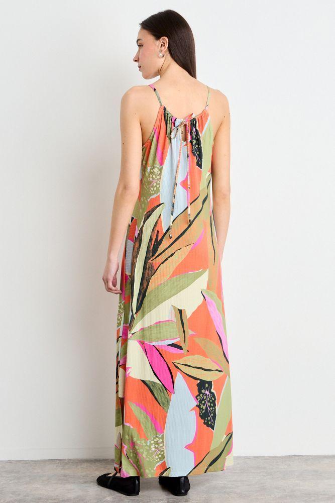 Vestido Fantasia Largo Verde iO 13520225050217-3