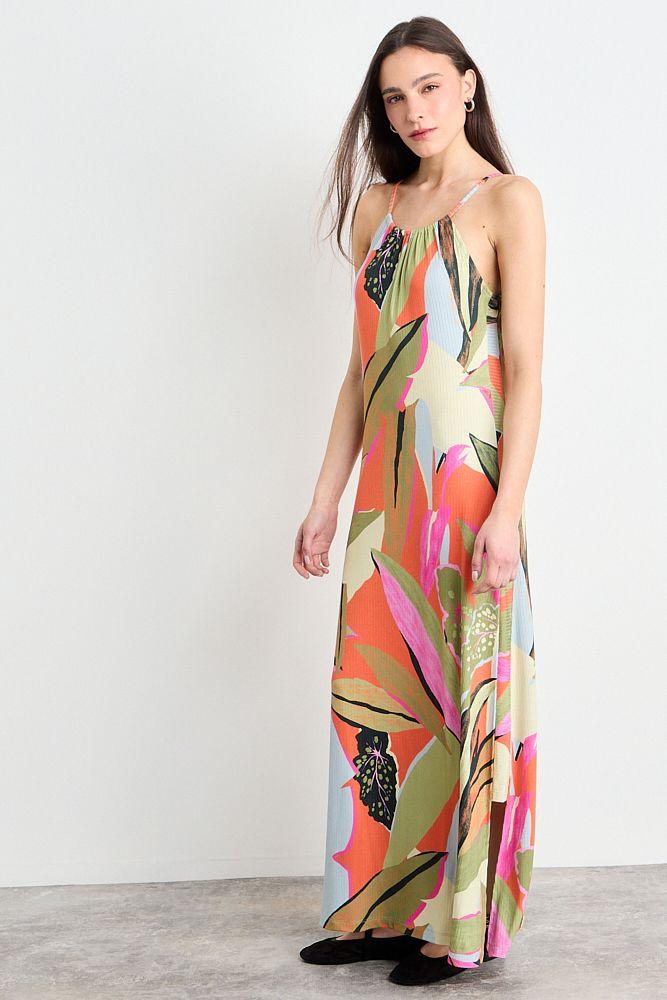 Vestido Fantasia Largo Verde iO 13520225050217-4