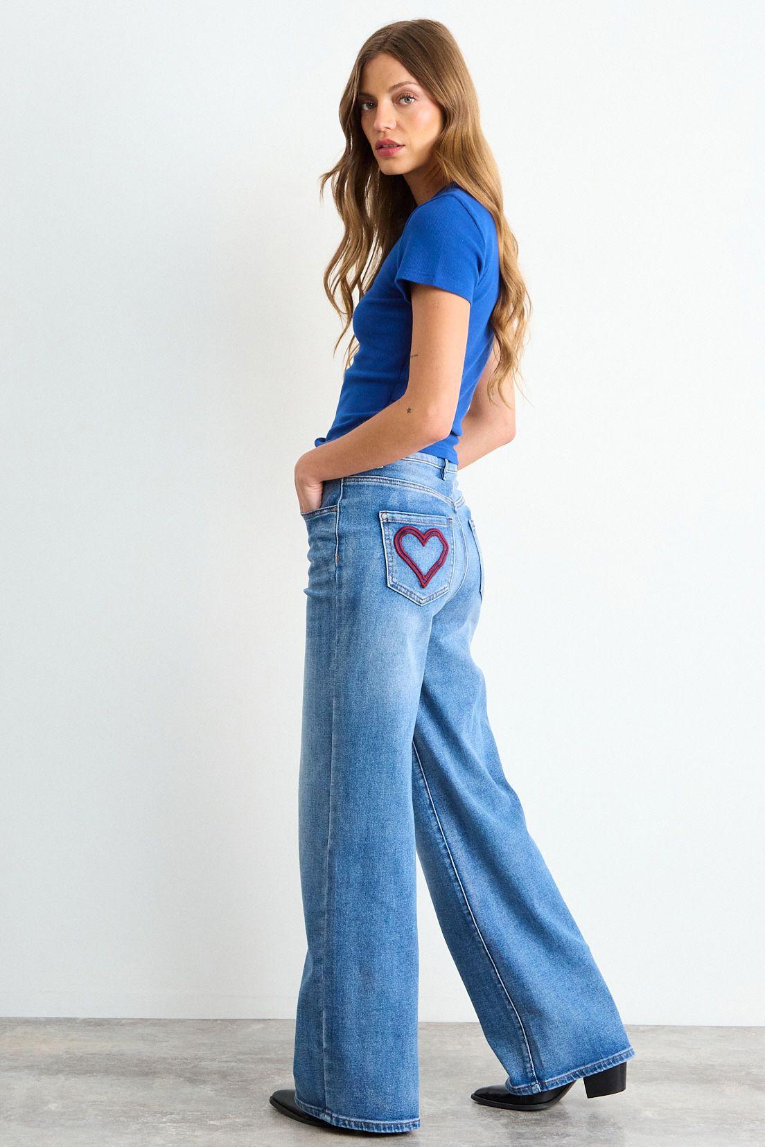 Jeans Liso Celeste iO 11320126006110-0