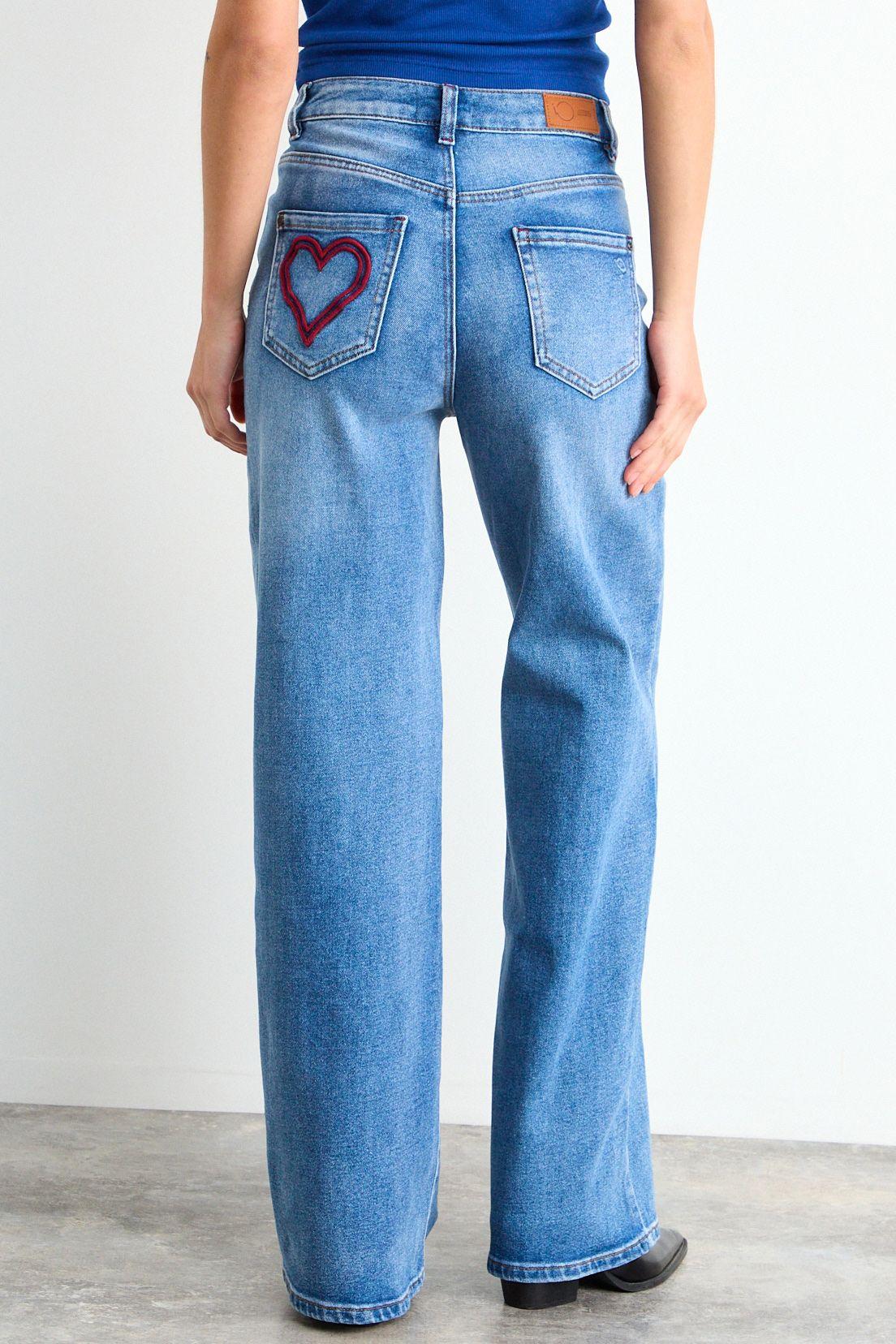 Jeans Liso Celeste iO 11320126006110-3