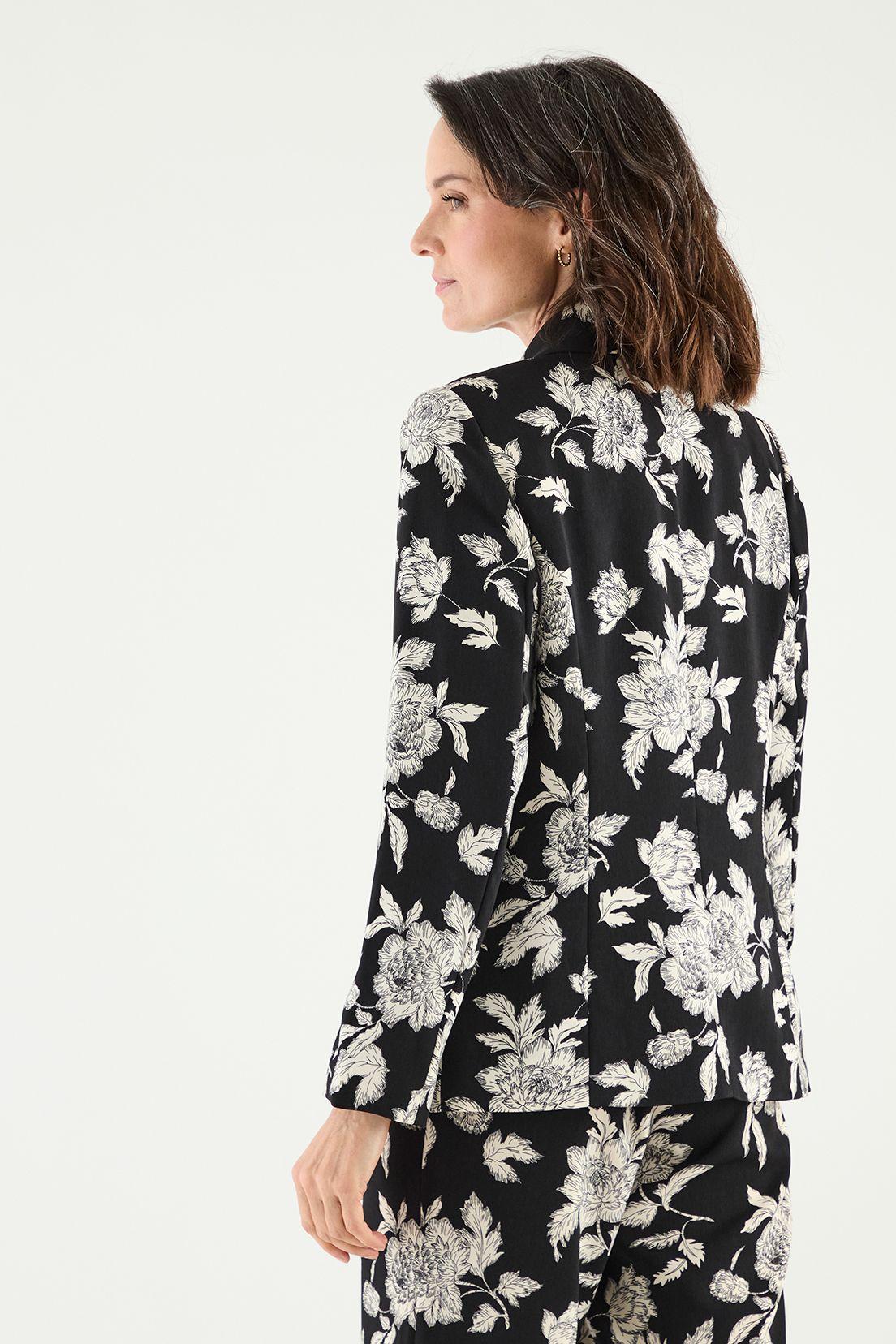 Blazer Estampado Negro Ma Griffe 16102125050102-3