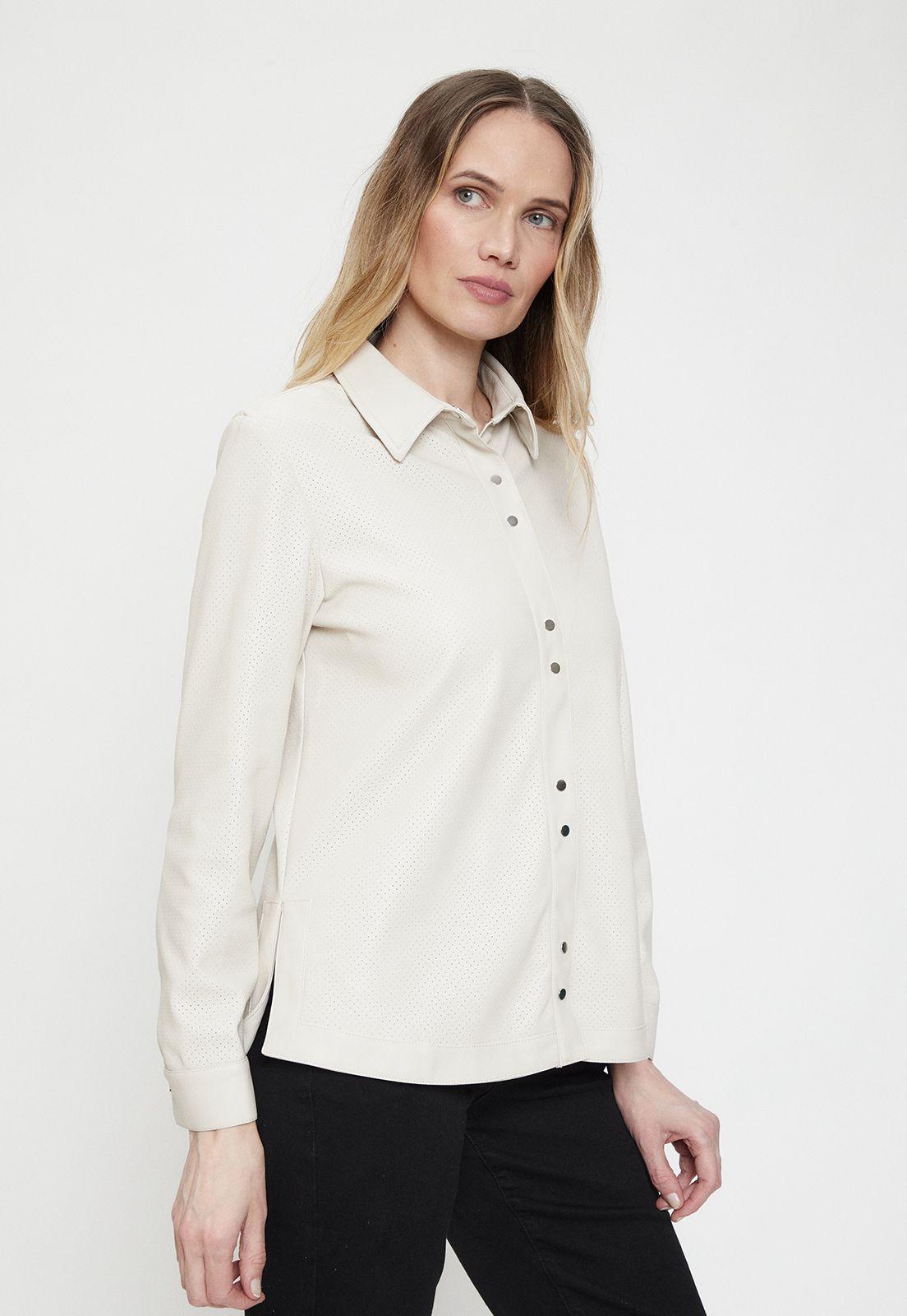 Casaca Lisa Beige Ma Griffe 17502224056106-3